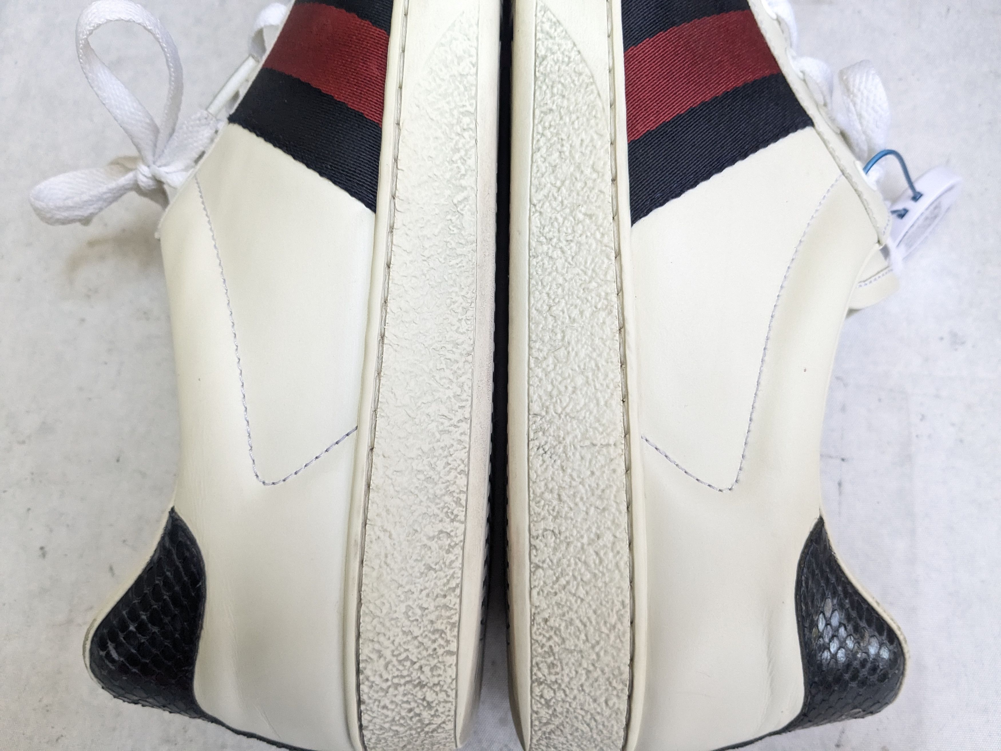 Gucci Gucci Ace Sneakers White 11.5 Low Tops Leather Size US 11.5 / EU 44-45 - 10 Thumbnail