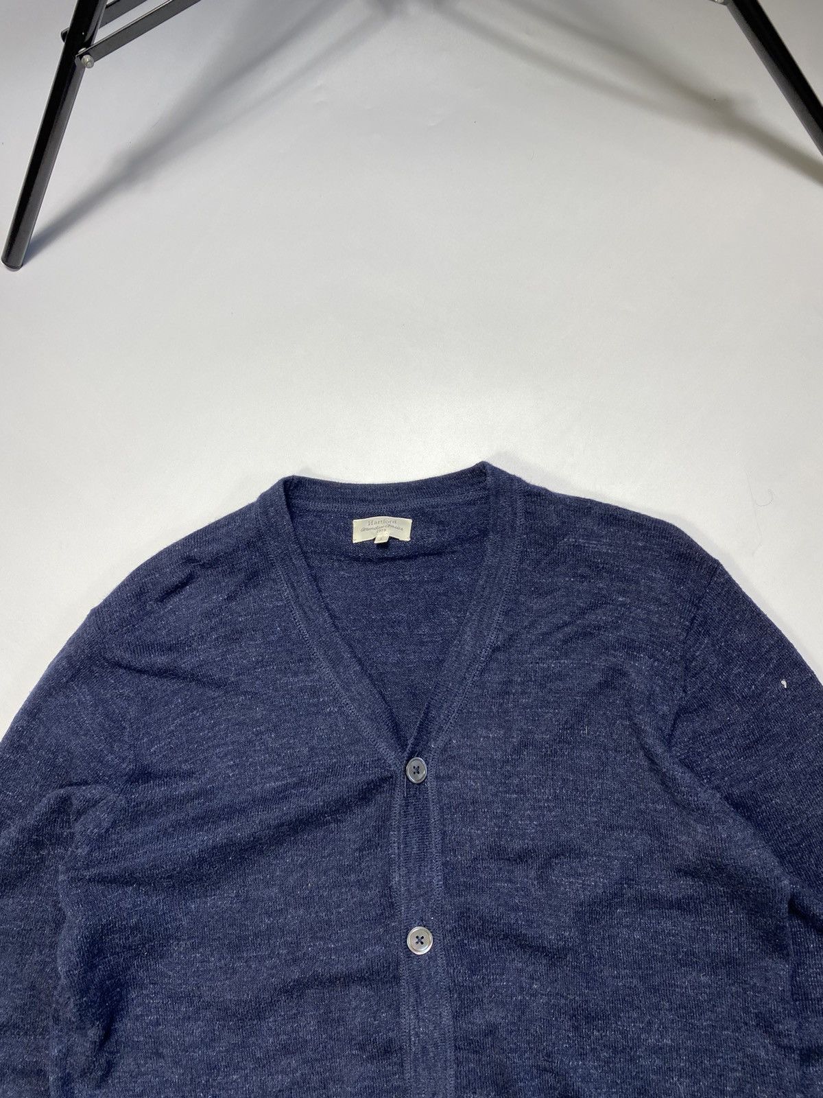 Hartford Hartford Cotton Classic Navy Cardigan Size US L / EU 52-54 / 3 - 3 Thumbnail
