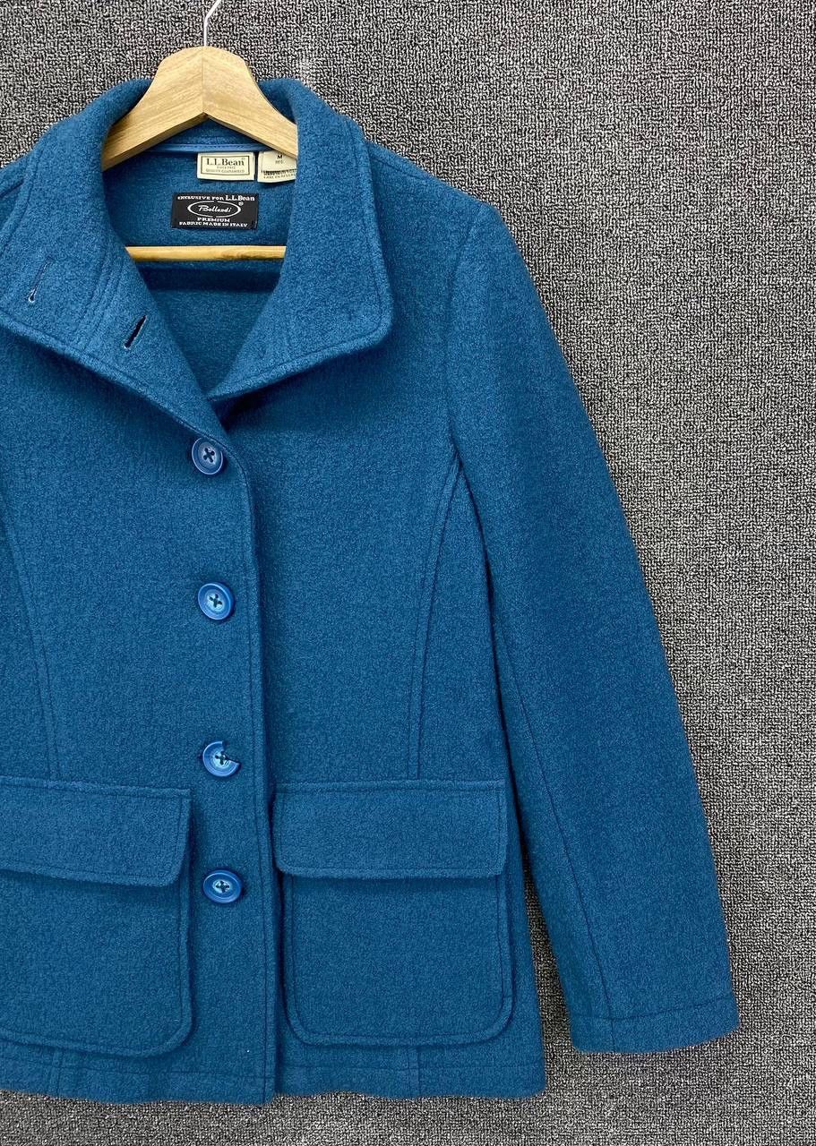 L.L. Bean Vintage L.L Bean Button Up Wool Coat Jacket Size M / US 6-8 / IT 42-44 - 4 Thumbnail