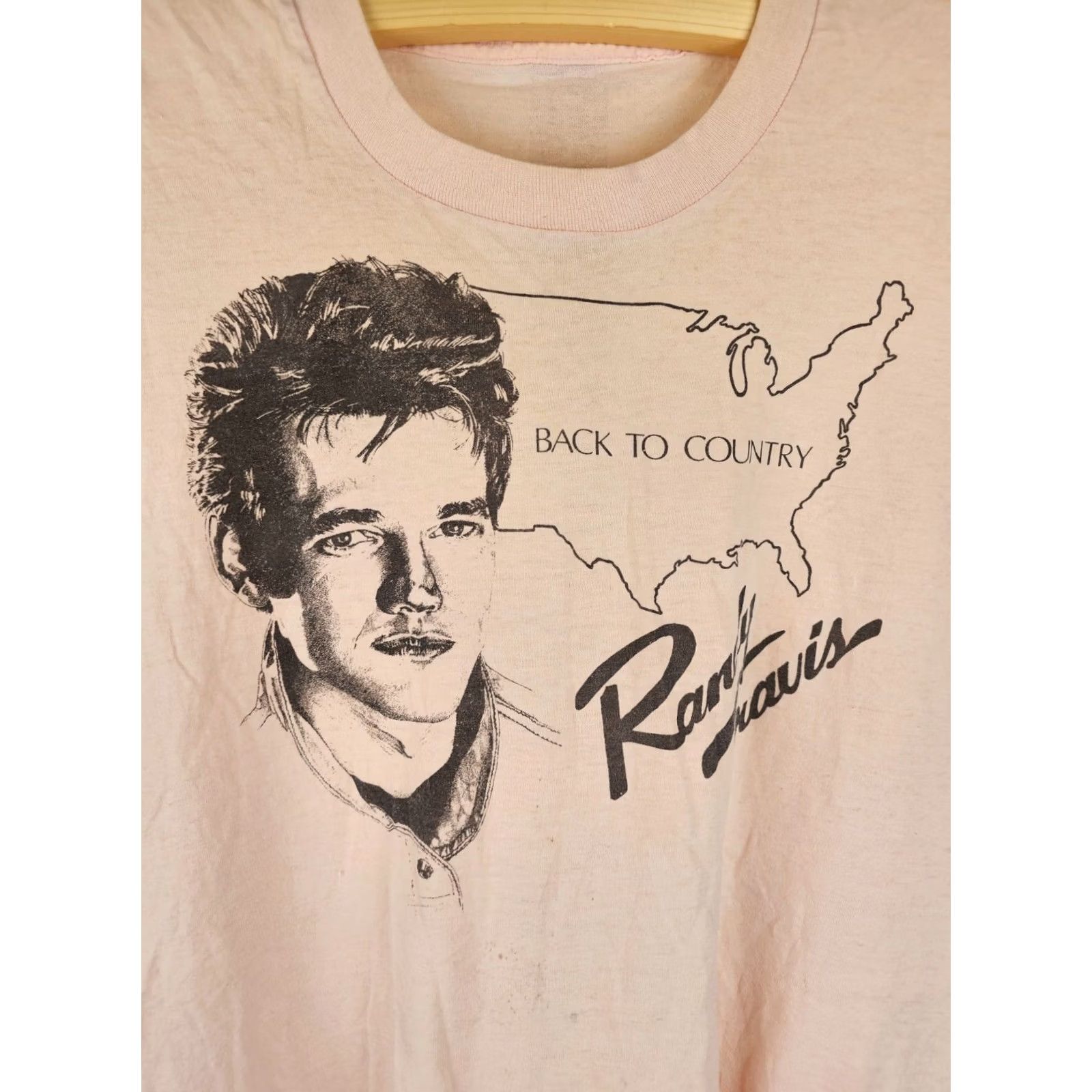 Vintage VINTAGE Randy Travis BACK TO COUNTRY SLEEVELESS T-SHIRT XLARGE Pink Men T-Shirt XS None Size US XL / EU 56 / 4 - 2 Thumbnail
