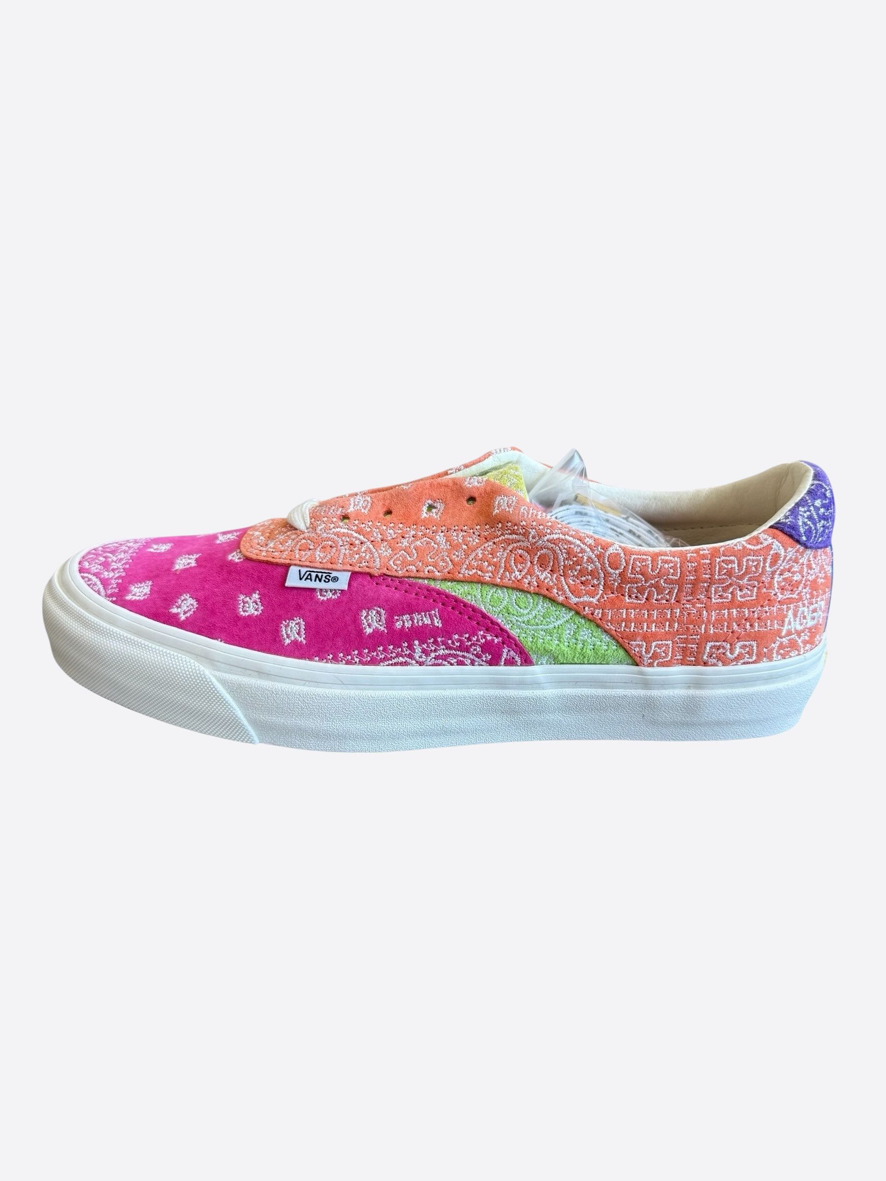 Rhude Rhude Vans Multicolor Bandana Acer Sneakers Size US 10 / EU 43 - 3 Thumbnail