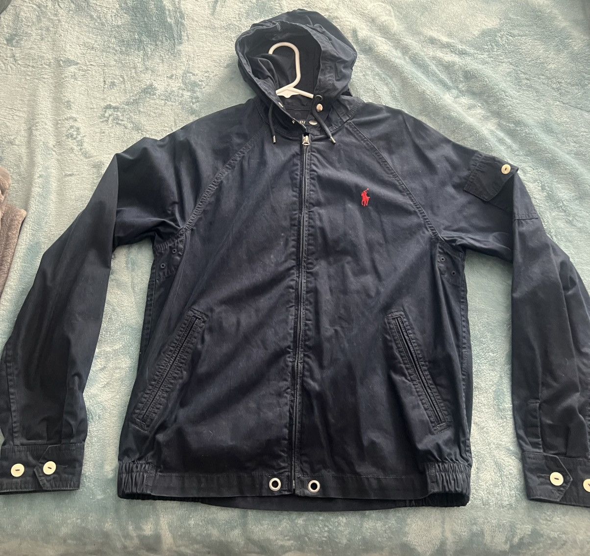 Polo Ralph Lauren Polo Ralph Lauren Vintage Jacket w Hoodie Size US S / EU 44-46 / 1 - 1 Thumbnail