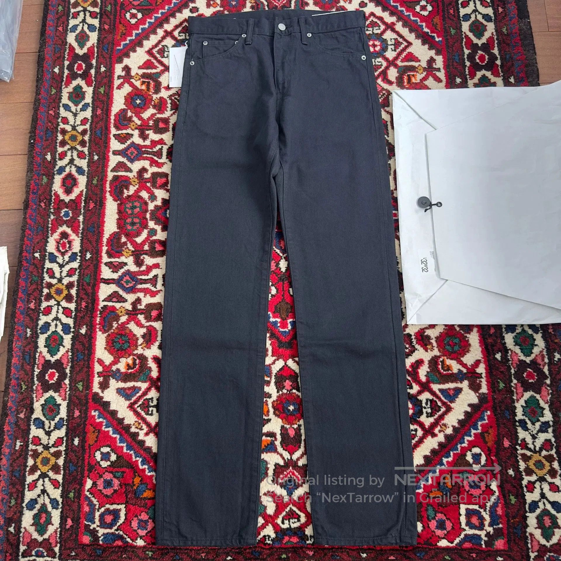 Visvim visvim black denim pants w32l32. Size US 32 / EU 48 - 2 Thumbnail
