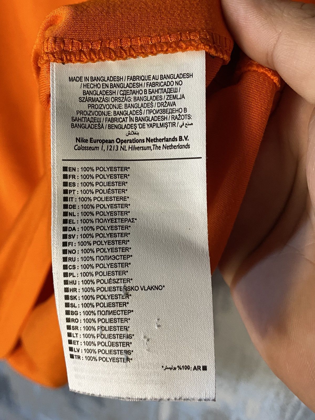 Nike Vintage Netherlands Nike Soccer Jersey Size US XL / EU 56 / 4 - 3 Thumbnail