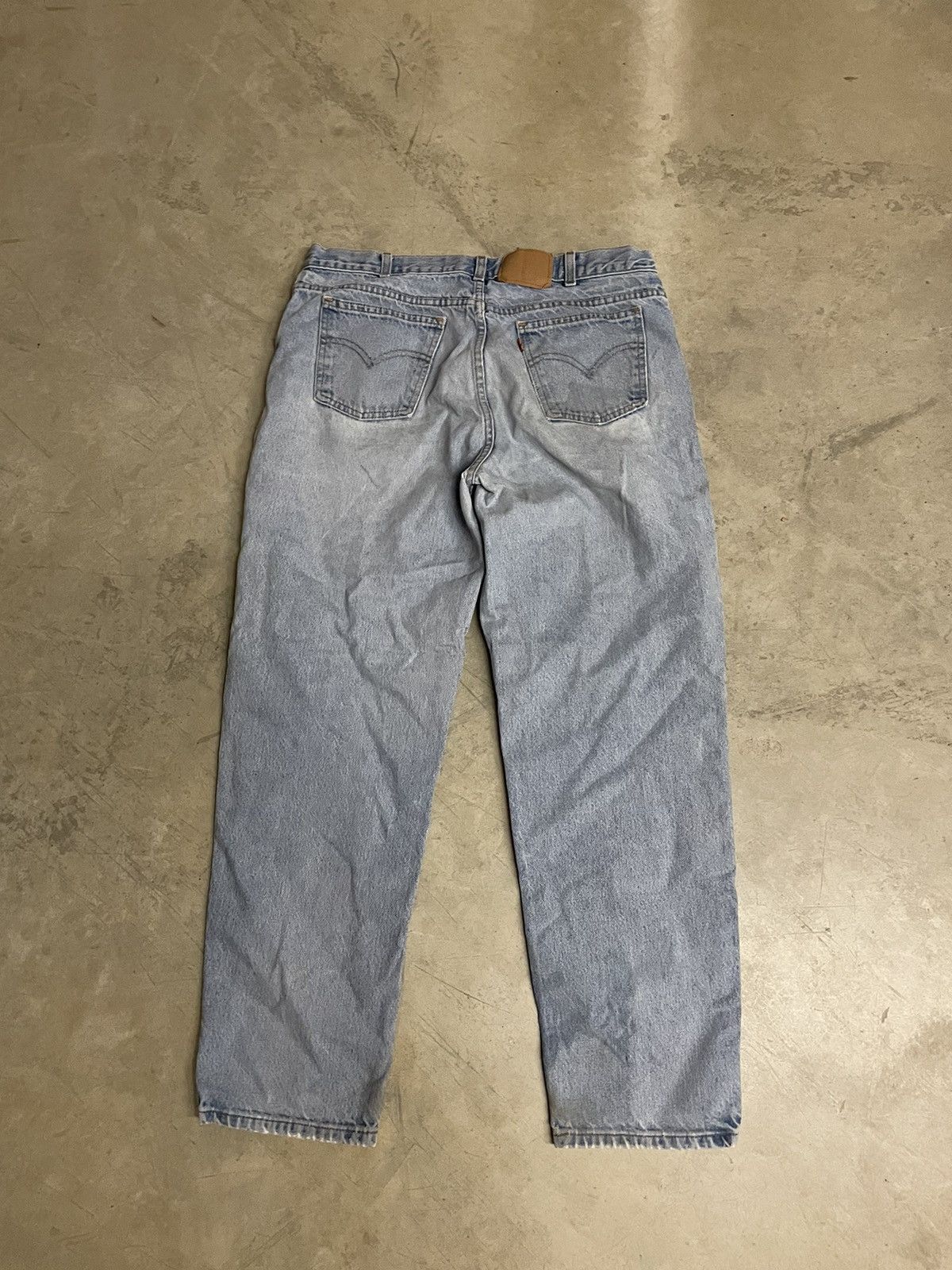 Levi's Vintage Levis Orange Tab Denim Jeans Size US 35 - 3 Thumbnail
