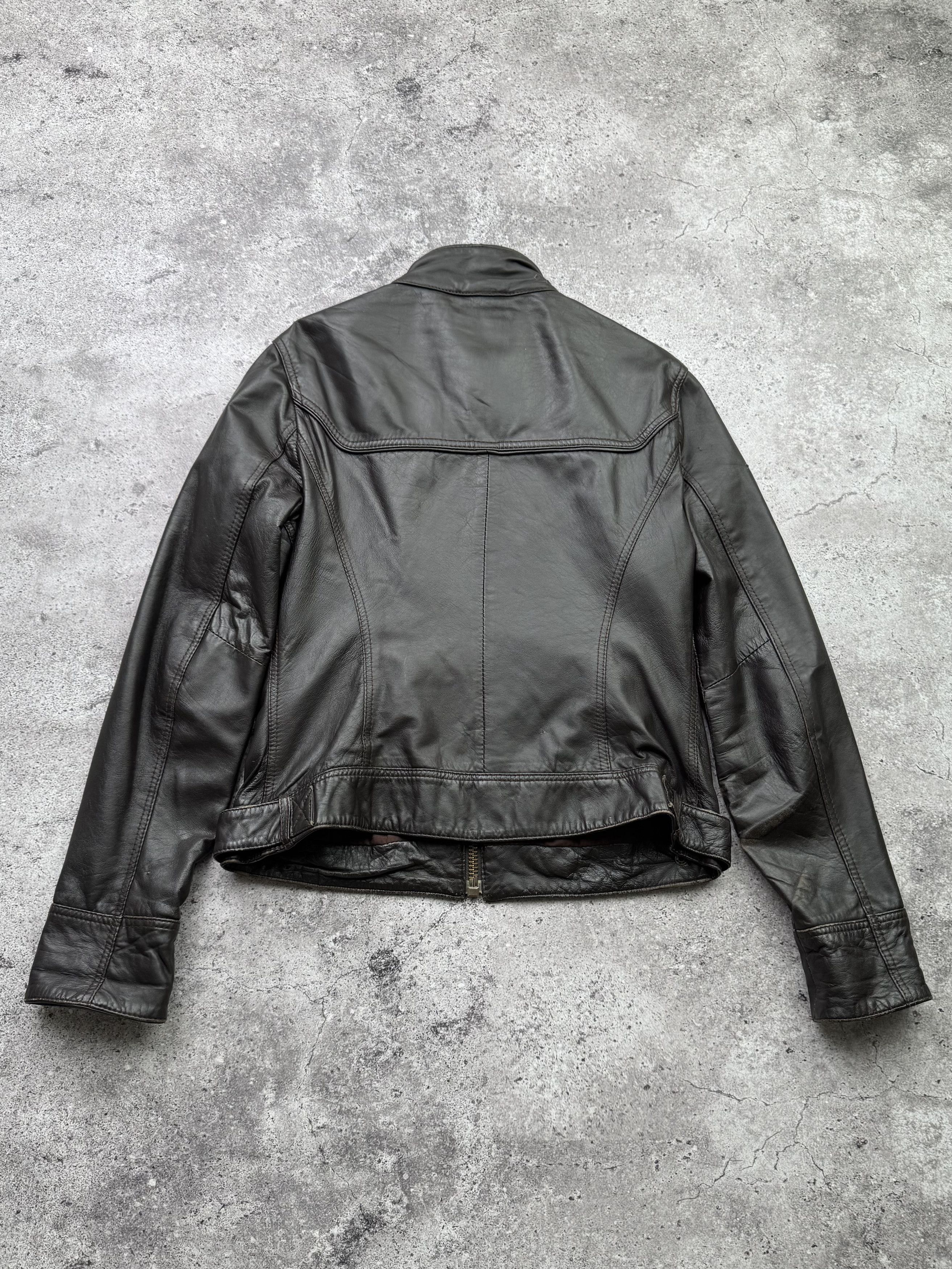 Japanese Brand Vintage Cropped Leather Jacket C539(V2) Size L / US 10 / IT 46 - 14 Thumbnail