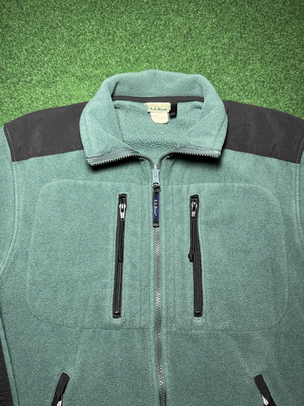 L.L. Bean LL Bean Fleece Multi Zipper Gorpcore 90s Hiking Med Jacket Size US M / EU 48-50 / 2 - 2 Thumbnail