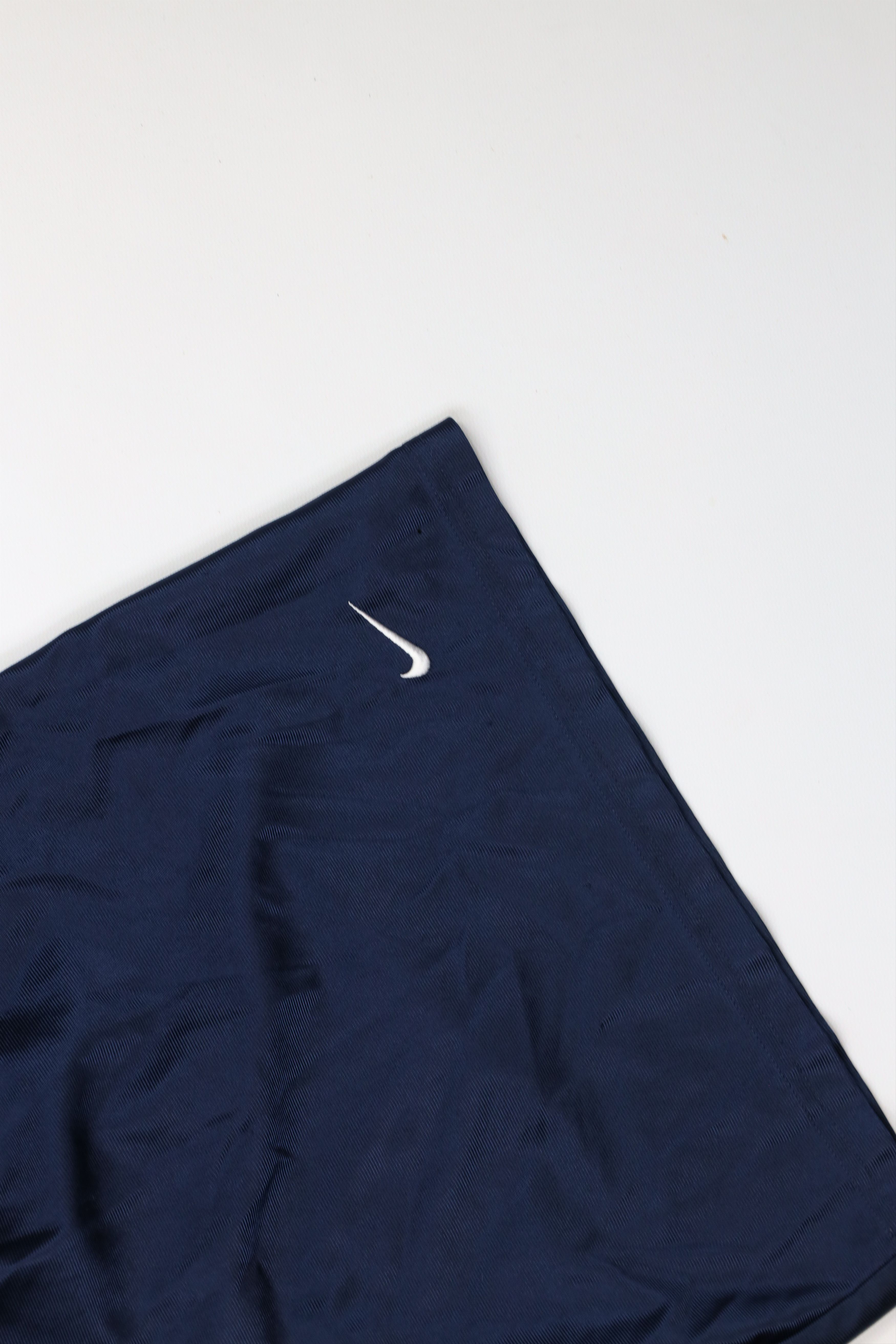 Nike × Vintage Vintage Nike Scott Mini Swoosh Above Knee Silky Shorts Blue Size US 34 / EU 50 - 5 Thumbnail