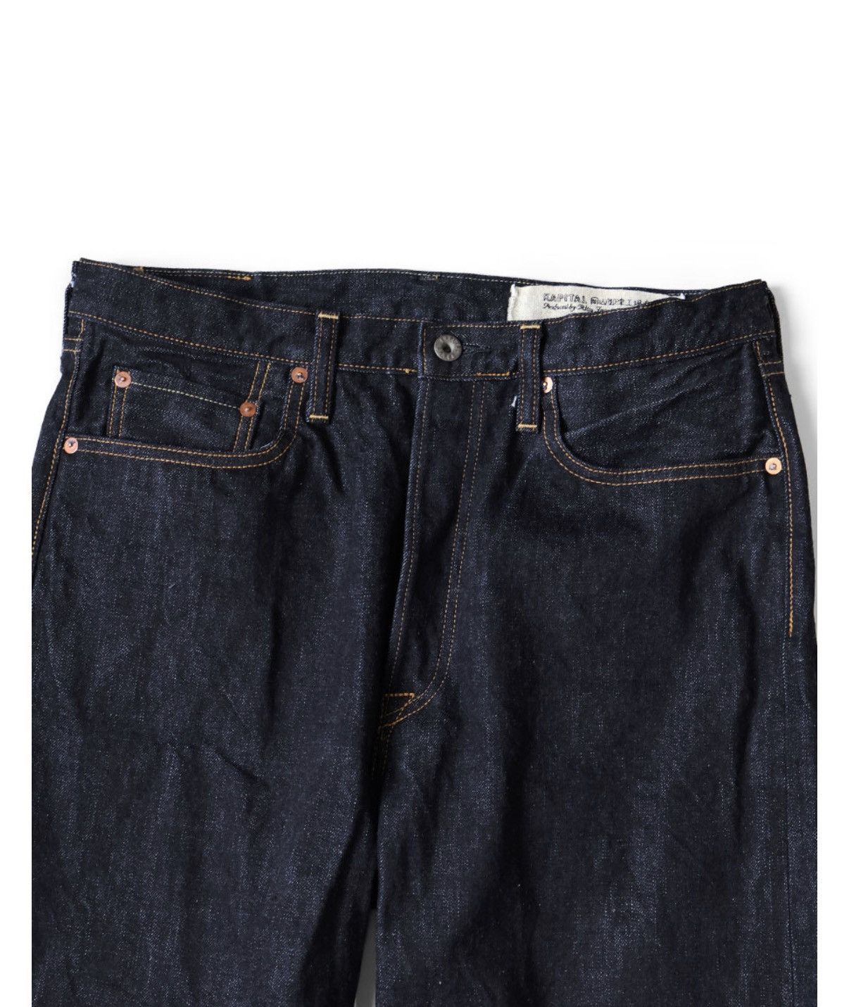 Kapital 36inch Kapital 14oz Denim 5P Monkey TH pants Size US 36 / EU 52 - 4 Thumbnail