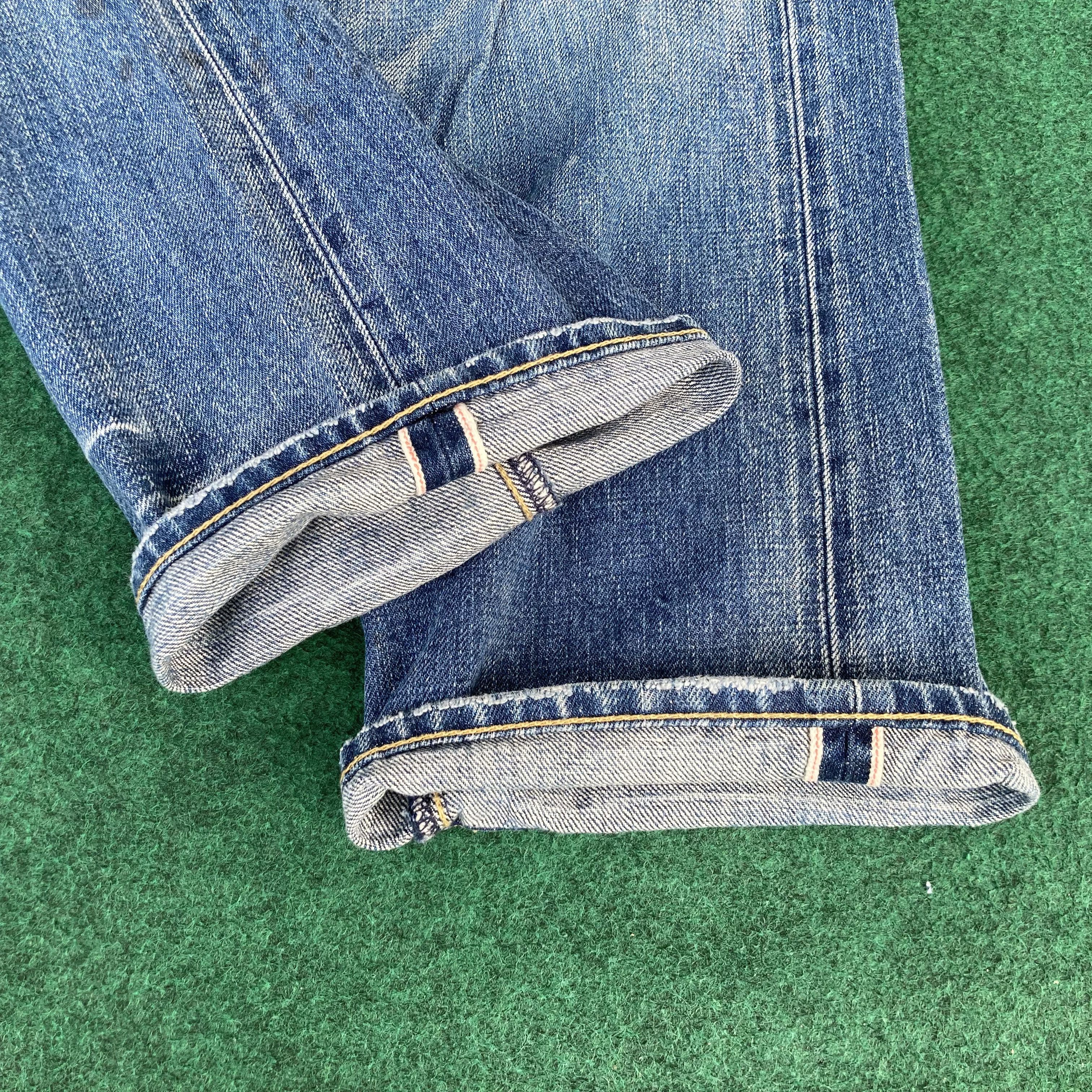 Journal Standard 30x30 Vtg Journal Standard Selvedge Faded Denim Blue Jeans Size US 30 / EU 46 - 11 Thumbnail