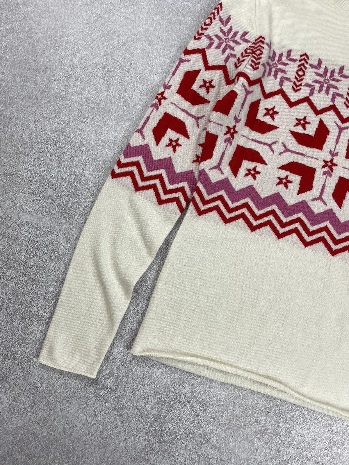 Perfect Moment Perfect Moment Printed Turtleneck Extra Merino Wool Sweater Size XS / US 0-2 / IT 36-38 - 4 Thumbnail