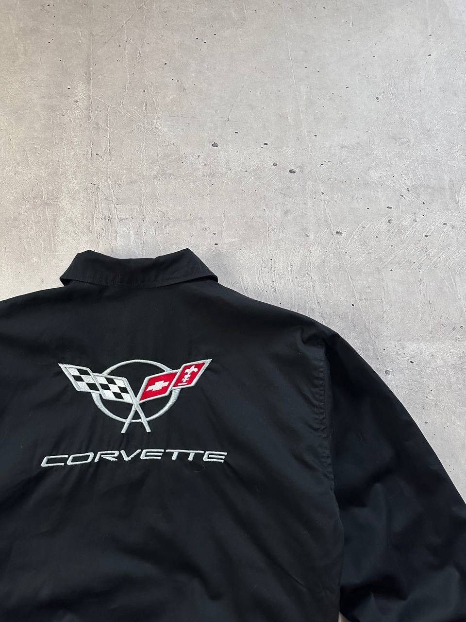 Vintage Corvette Team Race Jacket Y2K Formula NASCAR Size US L / EU 52-54 / 3 - 3 Thumbnail