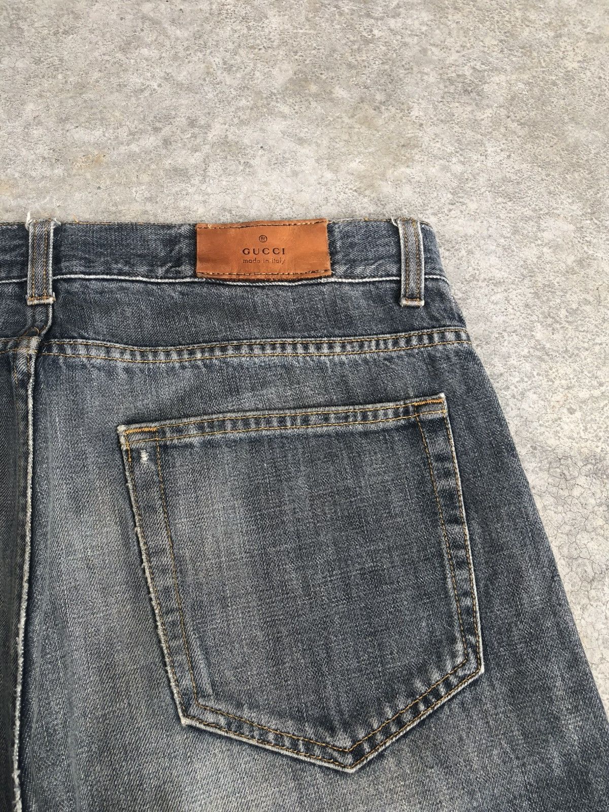 Tom Ford Gucci Distressed Denim Size US 33 - 16 Thumbnail