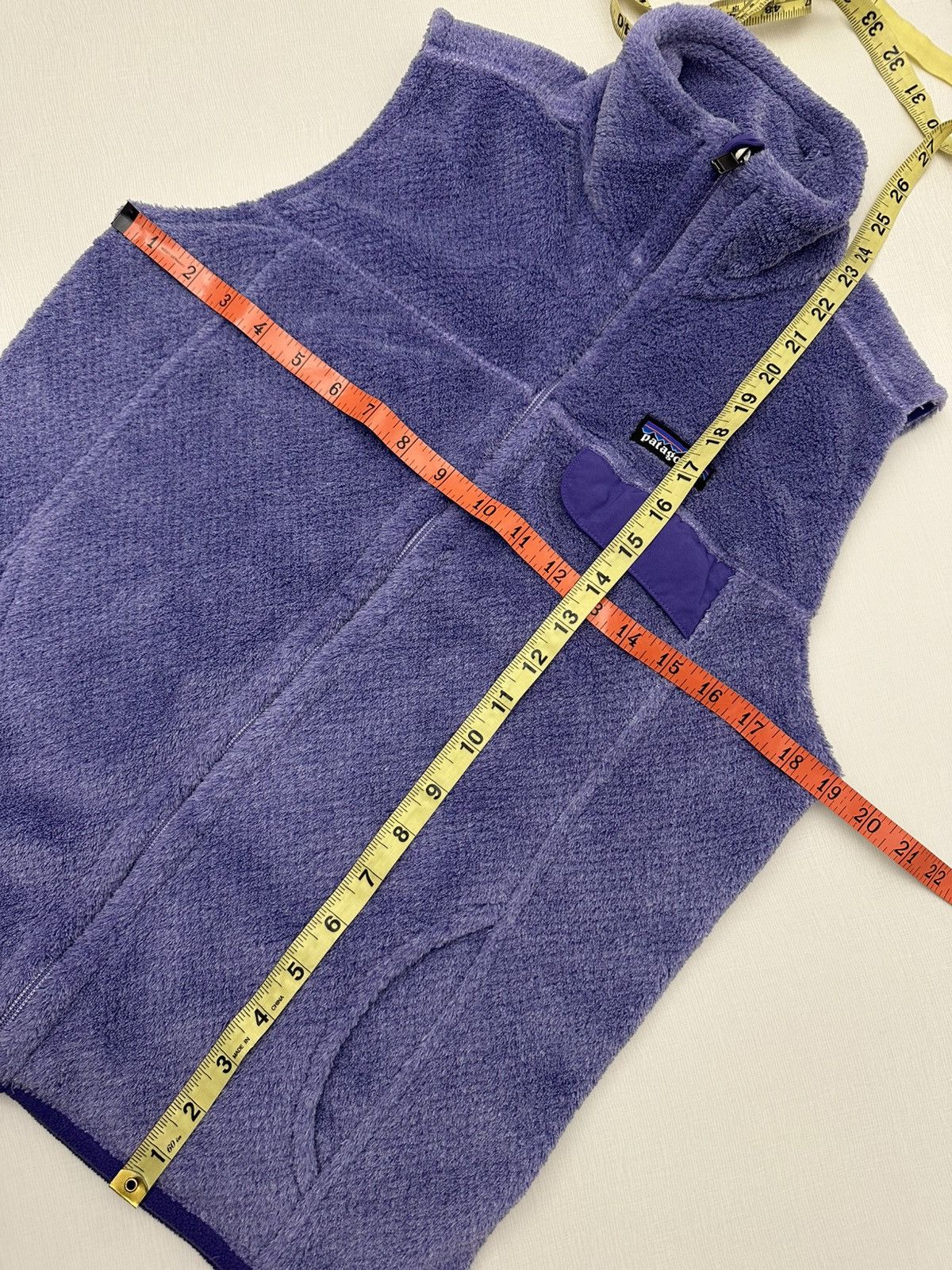 Patagonia Vintage Patagonia Vest Womens Medium Purple Full Zip Fleece Size M / US 6-8 / IT 42-44 - 8 Thumbnail