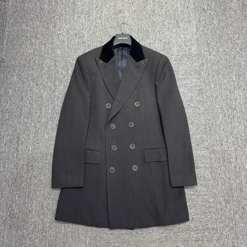 Givenchy Givenchy Size48 Double-breasted Wool Coat Size US M / EU 48-50 / 2 - 1 Thumbnail