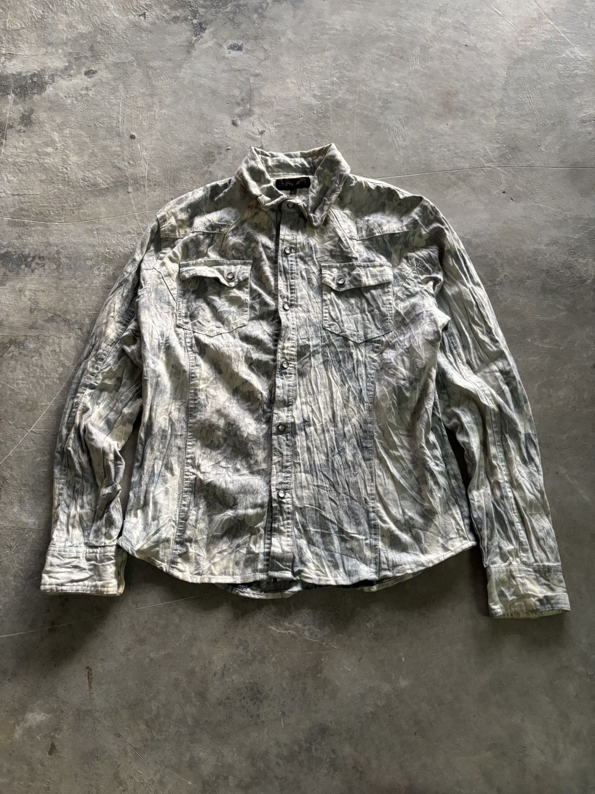20471120 × If Six Was Nine × In The Attic sick in the attic floral motive overprint button up shirt Size US L / EU 52-54 / 3 - 1 Thumbnail