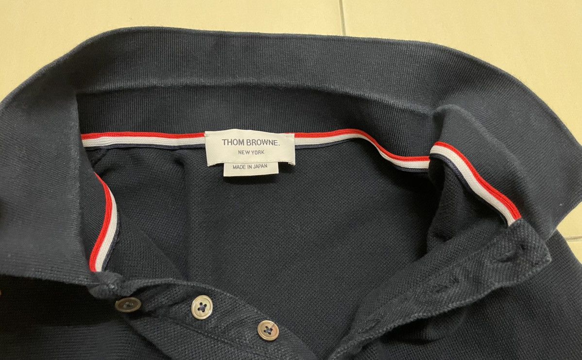 Thom Browne Thom Browne Hector Arrow Polo Shirt Size US M / EU 48-50 / 2 - 7 Thumbnail