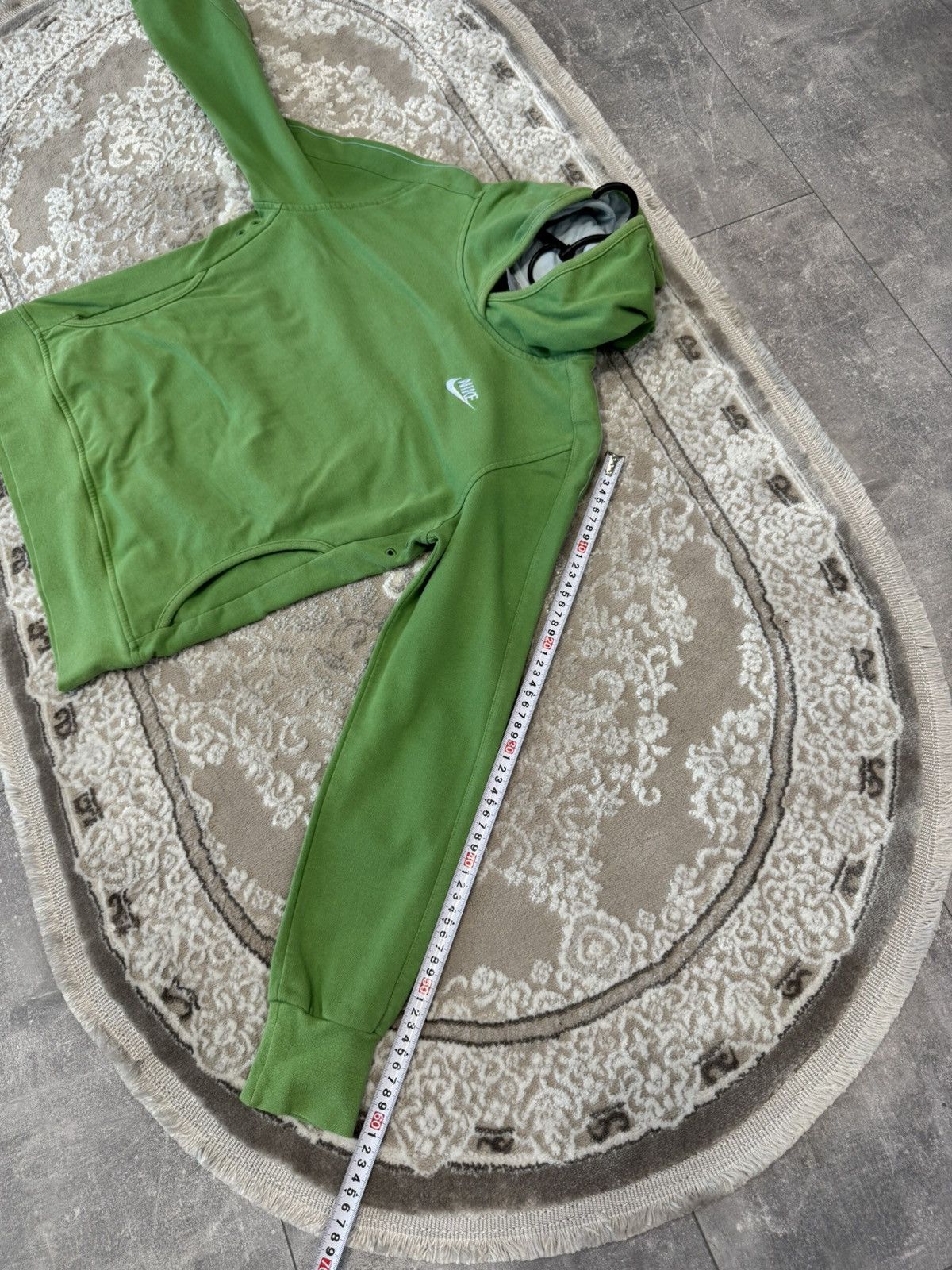 Nike Vintage Nike Big Logo Zip Up Hoodie Size US S / EU 44-46 / 1 - 8 Thumbnail