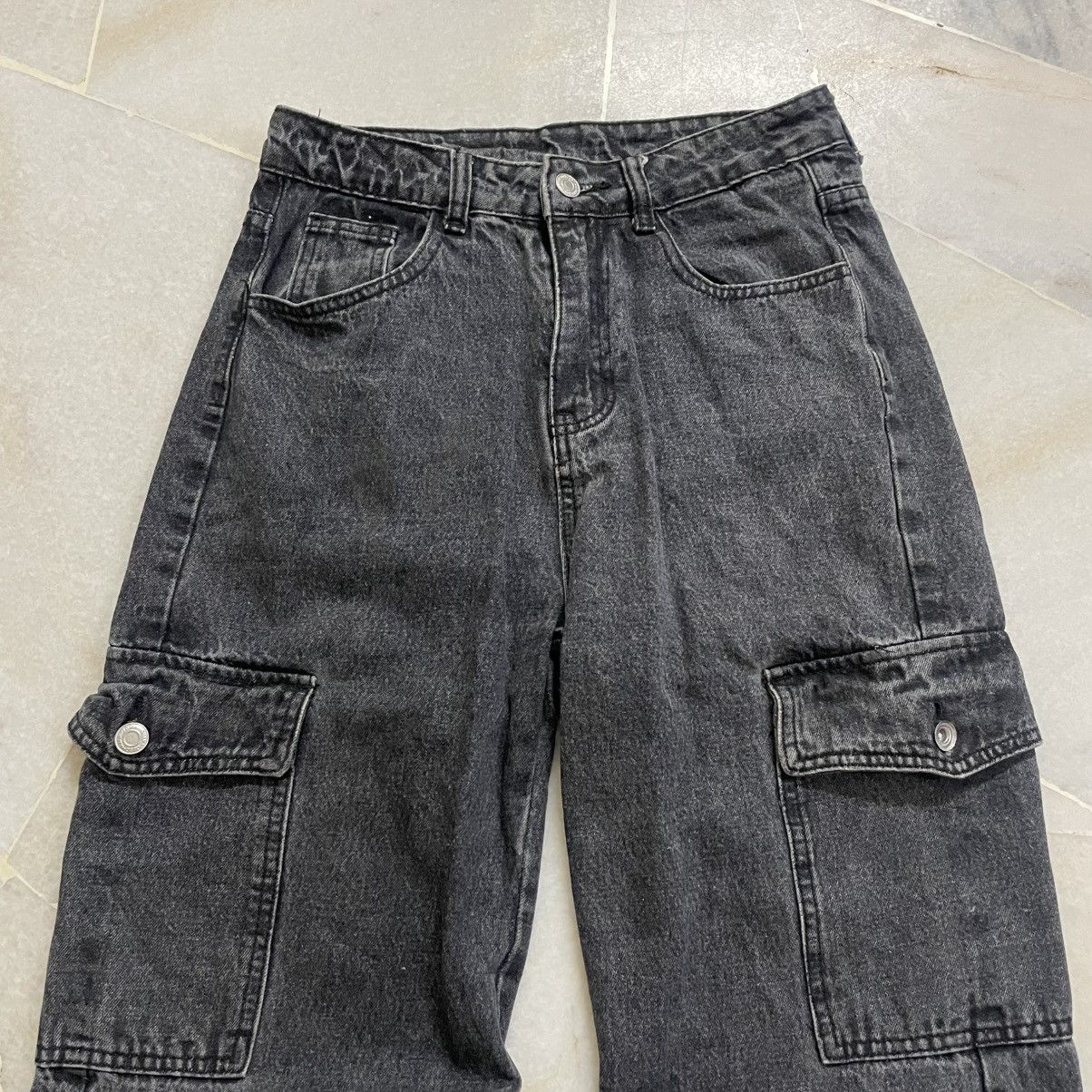 Carhartt Original black faded tone jeans cargo Size US 28 / EU 44 - 4 Thumbnail
