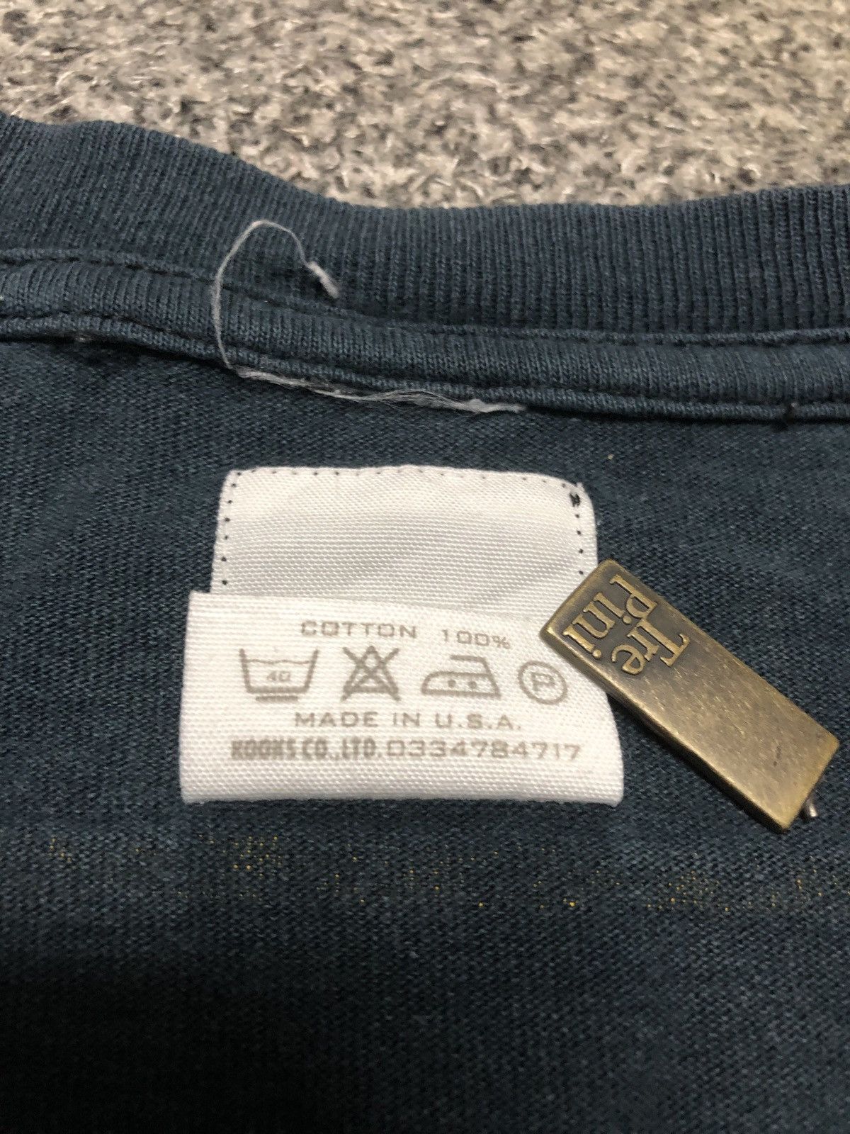 Number (N)ine Vintage Japanese Brand AW00 Number Nine Sunday Mechanic Tee Size US M / EU 48-50 / 2 - 15 Thumbnail