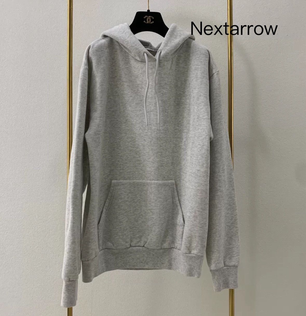 Balenciaga Balenciaga light grey hooded sweatshirt 2412-Nextarrow Size US M / EU 48-50 / 2 - 1 Thumbnail