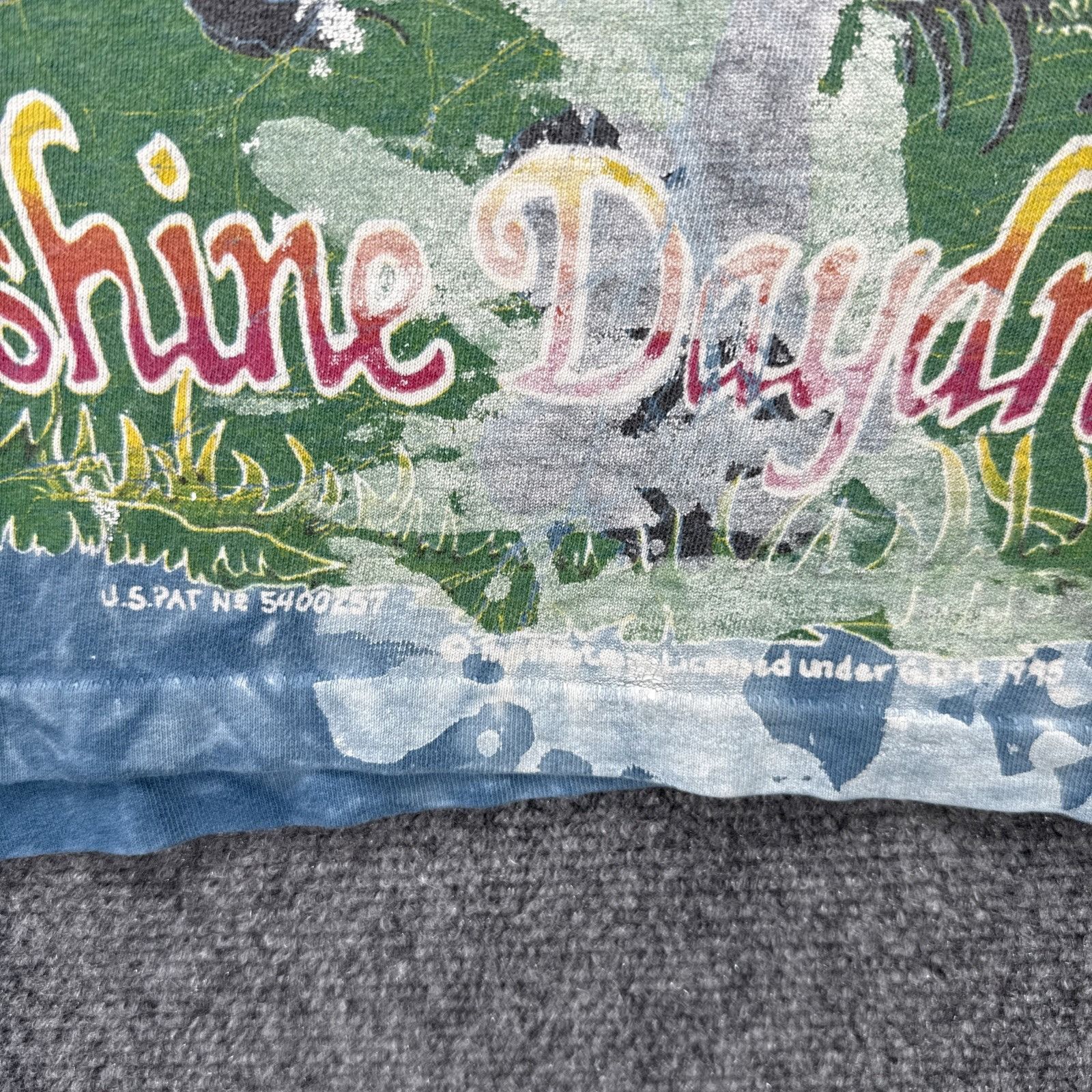Grateful Dead Vintage Grateful Dead Shirt Mens Large Blue 90s Tie Dye Sun Size US L / EU 52-54 / 3 - 6 Thumbnail