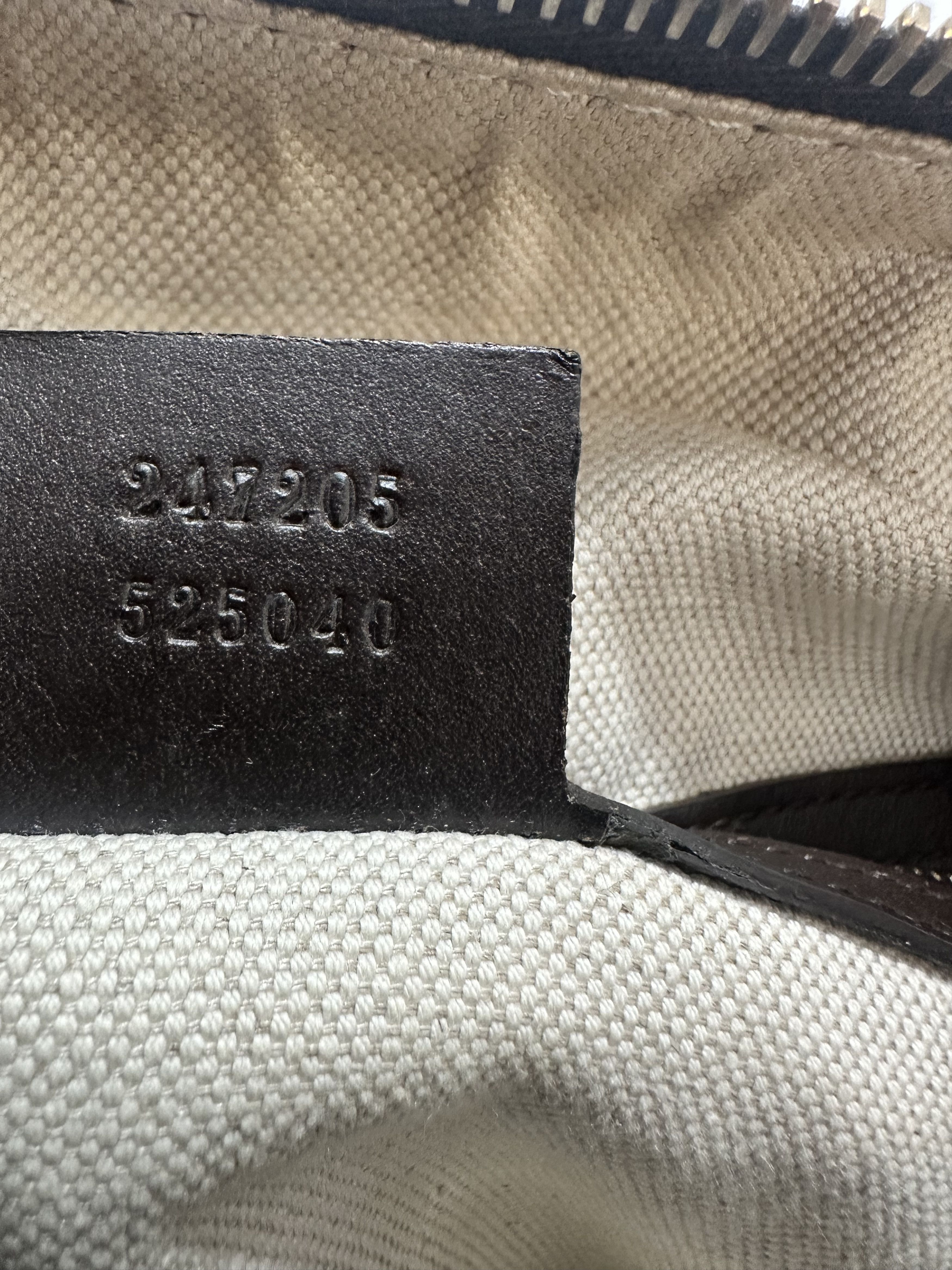 Gucci Gucci Beige/Brown Canvas Web Original GG Boston Bag Size ONE SIZE - 7 Thumbnail