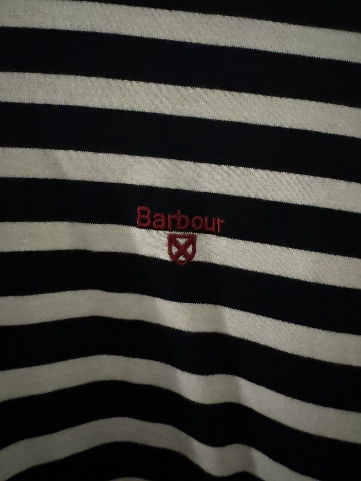 Barbour Barbour XXL Long Sleeve Striped Shirt Size US XXL / EU 58 / 5 - 2 Thumbnail