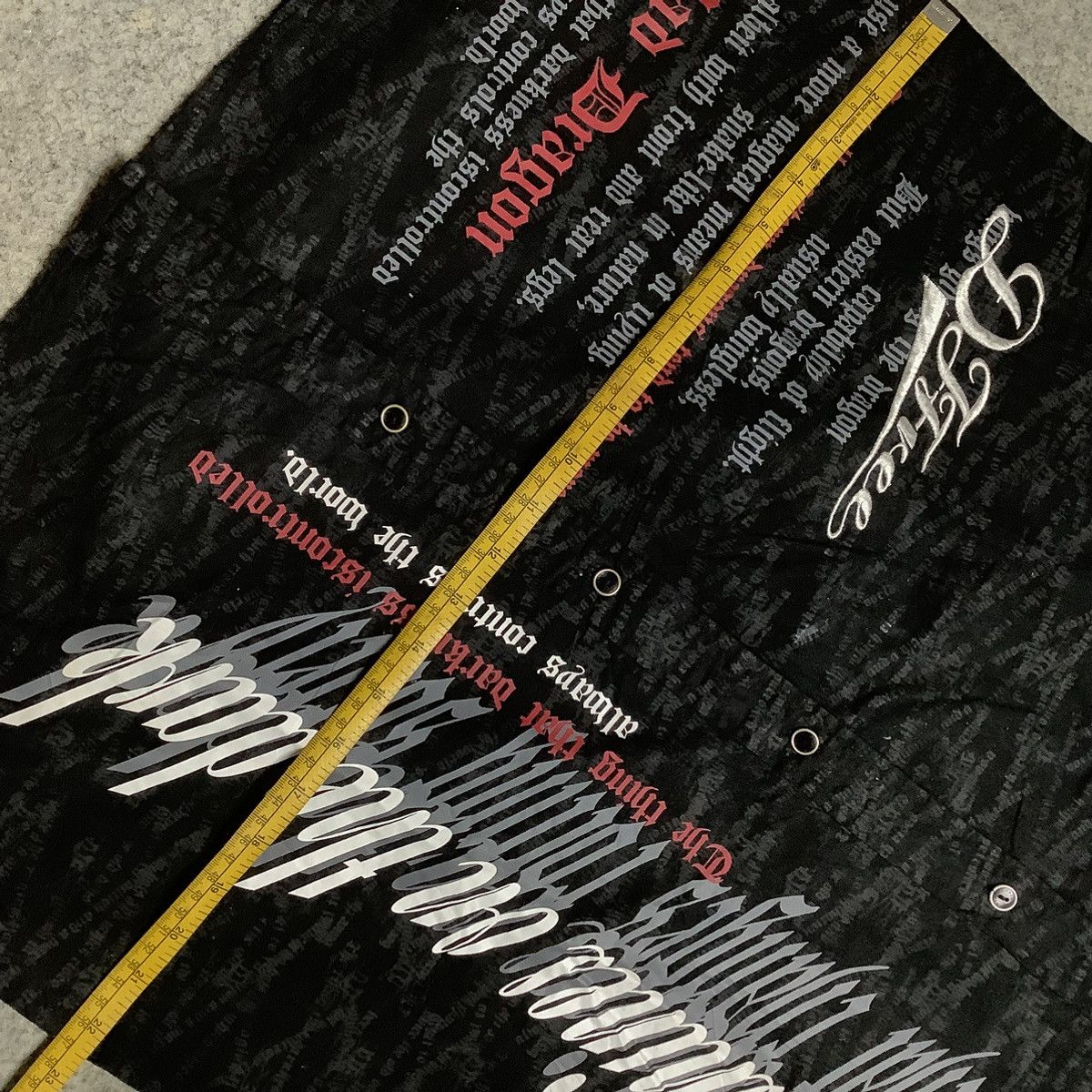 Designer × Hysteric Glamour × If Six Was Nine Y2k DjFree ifsixwasnine poem shirt like dogtown Size US L / EU 52-54 / 3 - 20 Thumbnail