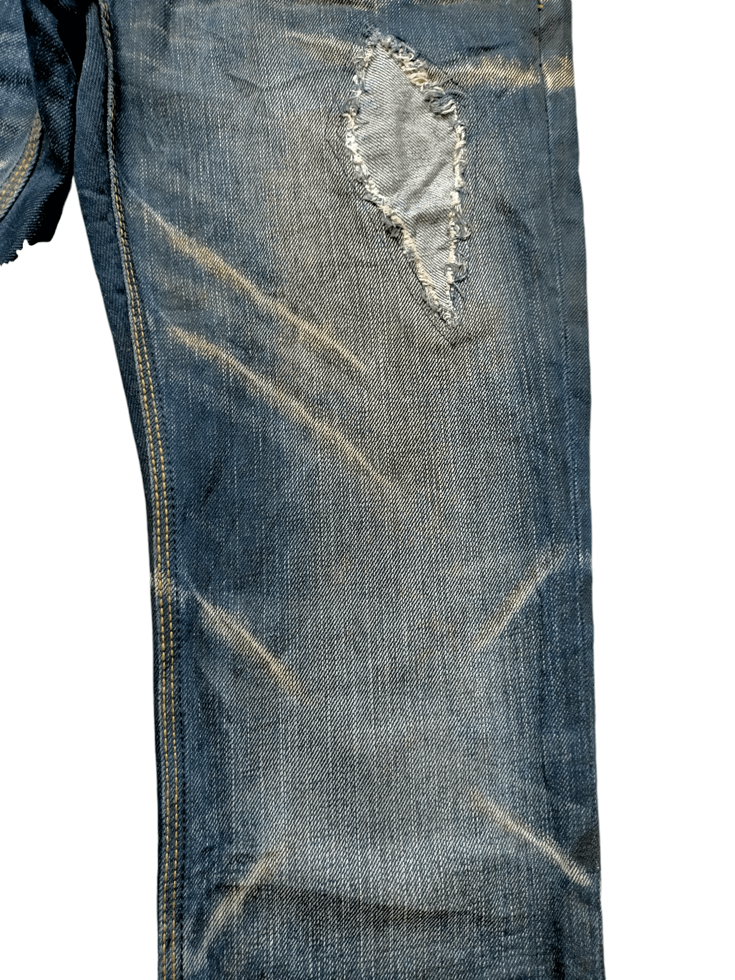 Hysteric Glamour Flare Jeans Nicole Club Patchwork Boot cut Denim Size US 30 / EU 46 - 8 Thumbnail