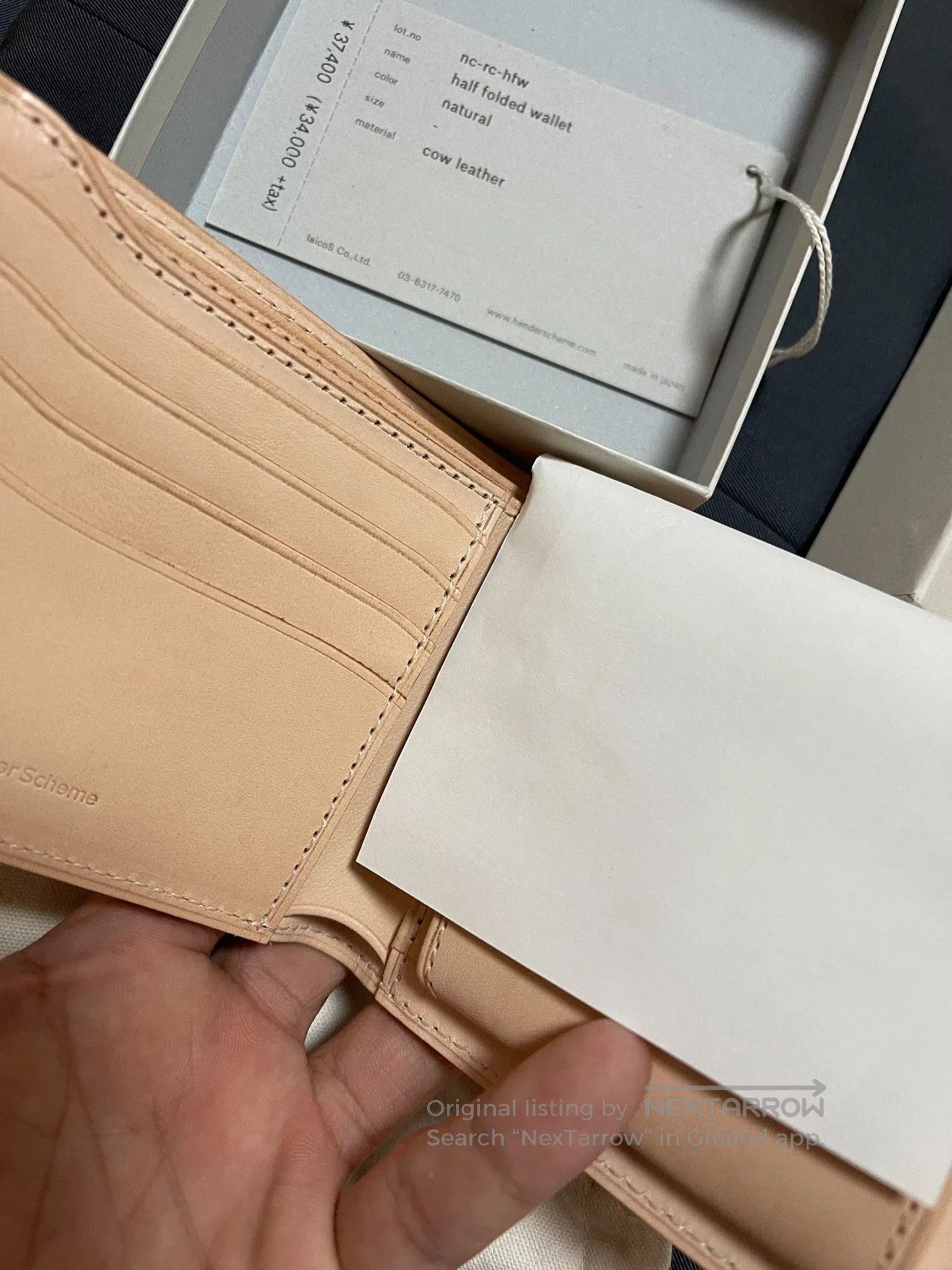 Hender Scheme Hender Scheme Passport Case. Size ONE SIZE - 2 Thumbnail