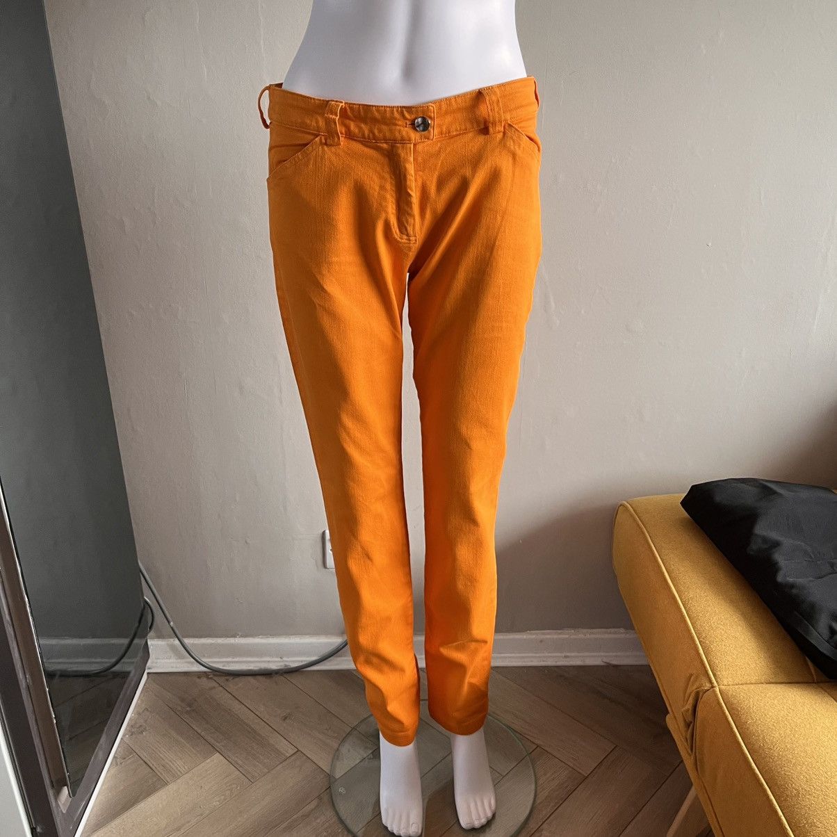 Balenciaga Balenciaga SS10 RTW Orange Jeans by Nicolas Ghesquière Size 28" / US 6 / IT 42 - 5 Thumbnail