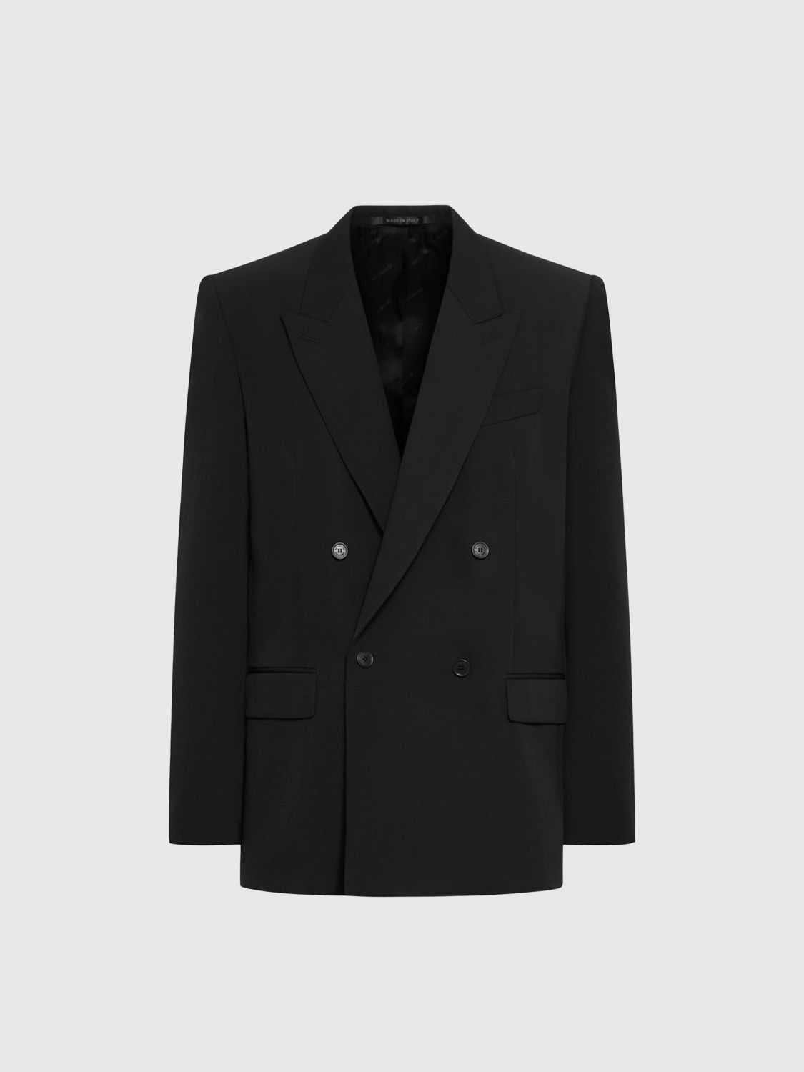 image of Balenciaga Blazer Men Black (Size Medium)