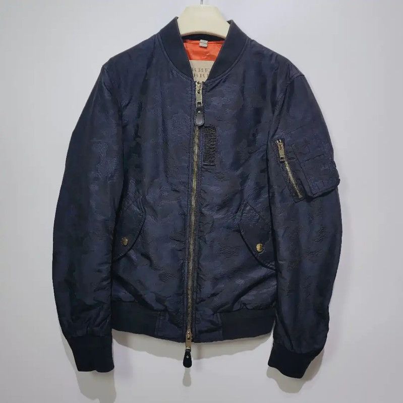 Burberry Burberry XS Women's Navy Polyester Jacket Size XS / US 0-2 / IT 36-38 - 1 Thumbnail