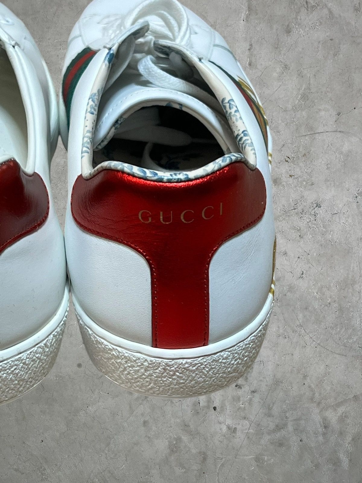 Gucci Gucci Mismatch Leather Sneakers Size US 12 / EU 45 - 8 Thumbnail