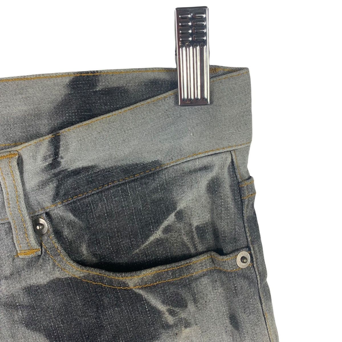 Japanese Brand × Tornado Mart TORNADO MART Flare bleach denim jeans Size 29" - 8 Thumbnail