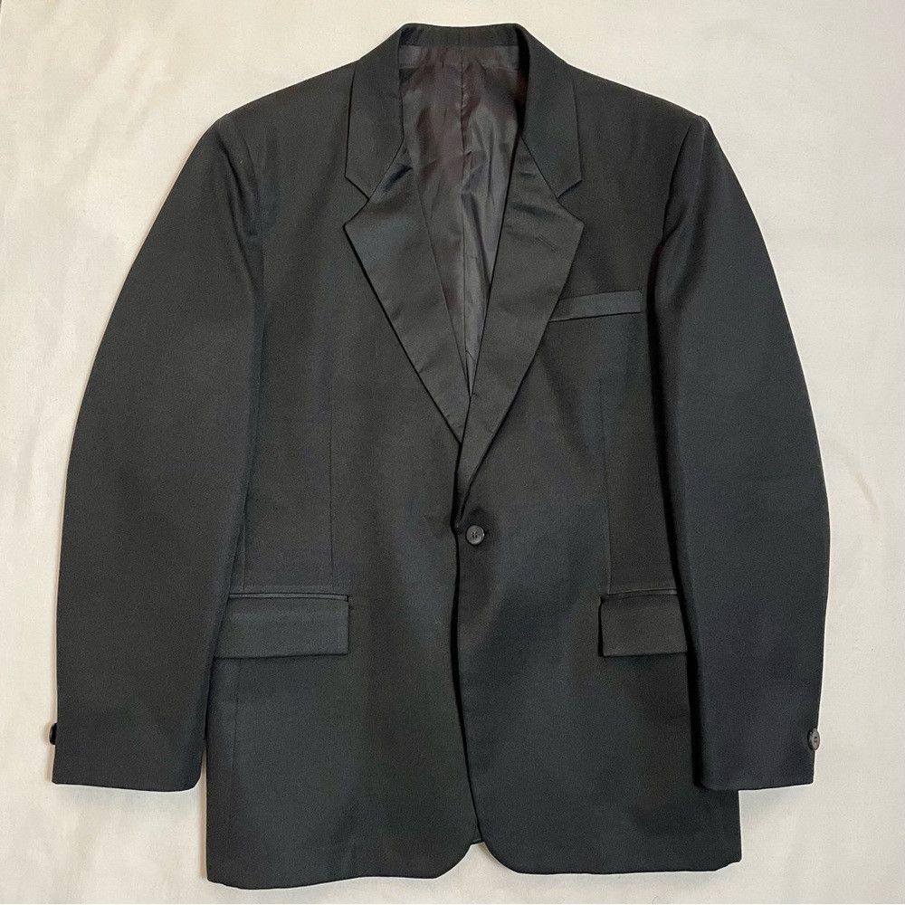 Other Black Single Suit Jacket Size 44 Size 44R - 3 Thumbnail