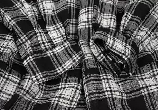 Comme des Garcons Comme Des Garcons Gray Vintage Plaid Dress Size S / US 4 / IT 40 - 5 Thumbnail