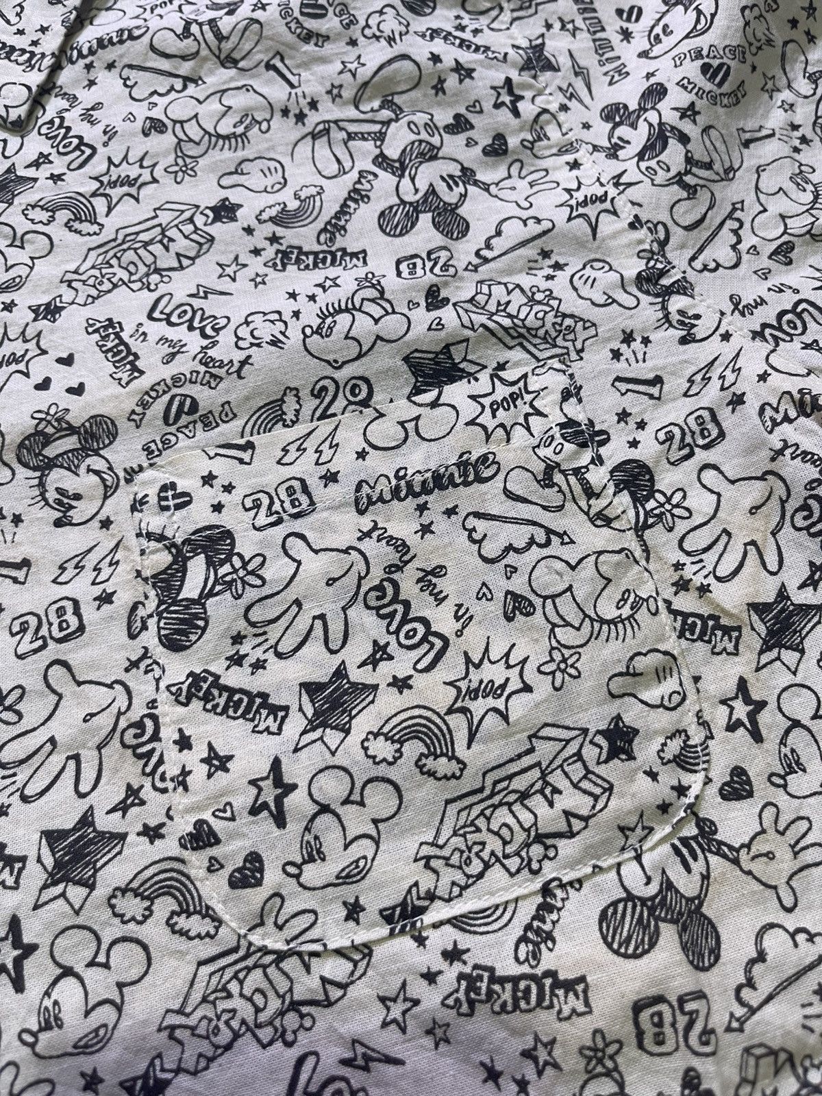 Disney VTG DISNEY short sleeve shirt full print motif Size US M / EU 48-50 / 2 - 4 Thumbnail