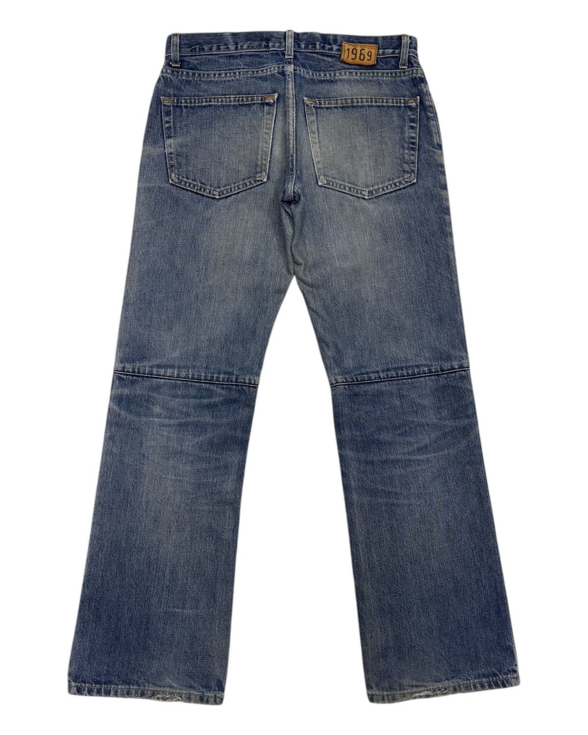 If Six Was Nine × Japanese Brand × Le Grande Bleu (L.G.B.) GAP PIECED LEG LOW RISE DENIM JEANS Size US 32 / EU 48 - 8 Thumbnail