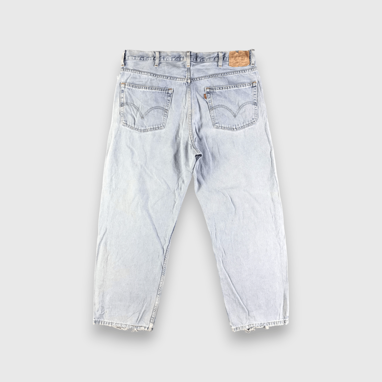Levi's Vintage Light Wash Levis 550 Jeans-J3217 Size US 39 - 2 Thumbnail