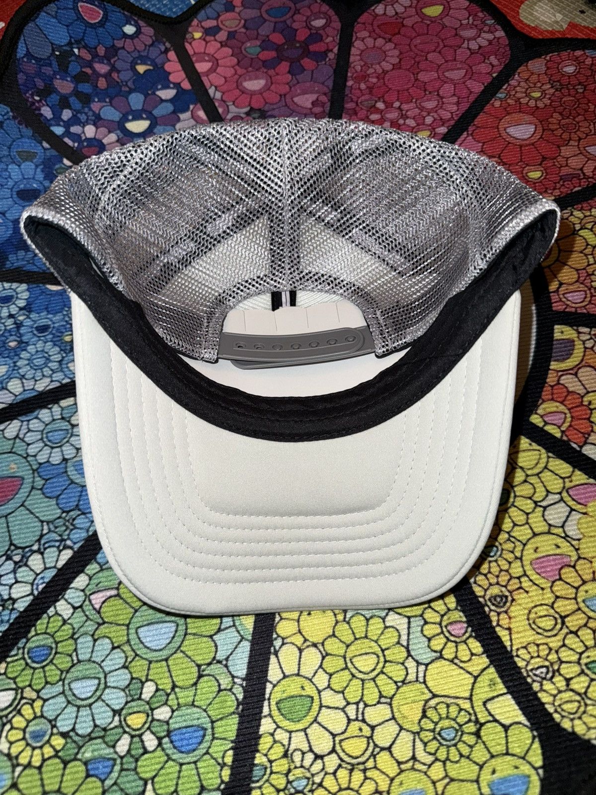 Sp5der Sp5der SP5 Rhinestone Hat Grey/Green Size ONE SIZE - 2 Thumbnail