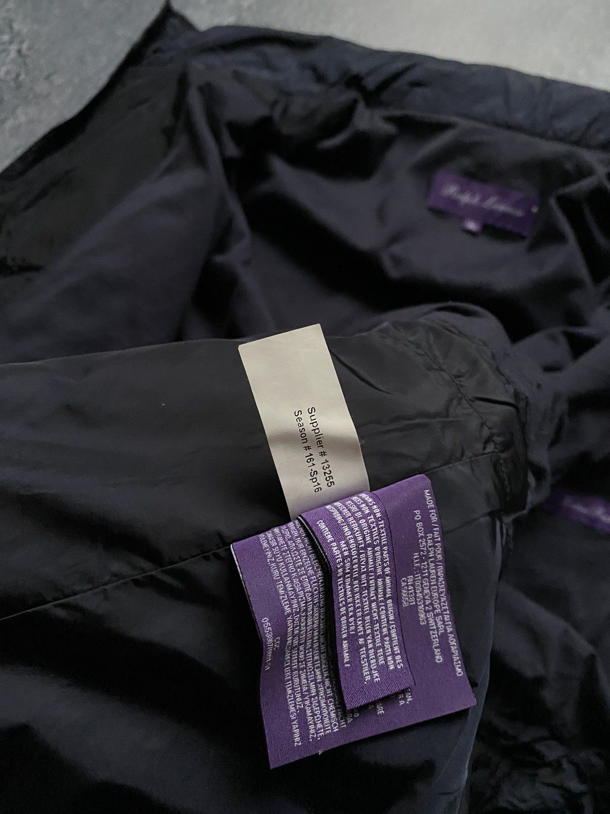 Ralph Lauren Ralph Lauren Purple Label Iridescent Nylon Field Jacket Size US XL / EU 56 / 4 - 25 Thumbnail