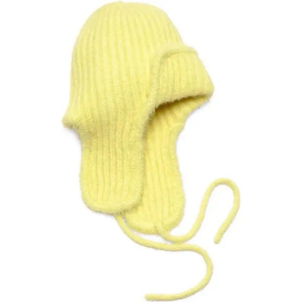 Free People New Free People Timber Fuzzy Knit Trapper Hat Size ONE SIZE - 2 Thumbnail