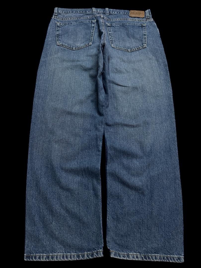 Japanese Brand LOOSE Vintage Y2K Arizona Mudwash Blue Denim Jean Baggy Size US 36 / EU 52 - 2 Thumbnail