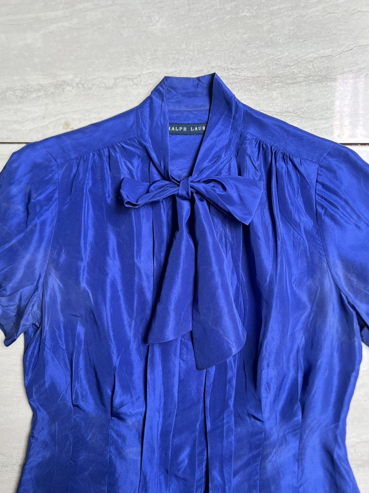 Ralph Lauren RALPH LAUREN Blue Blouse Size US S / EU 44-46 / 1 - 3 Thumbnail