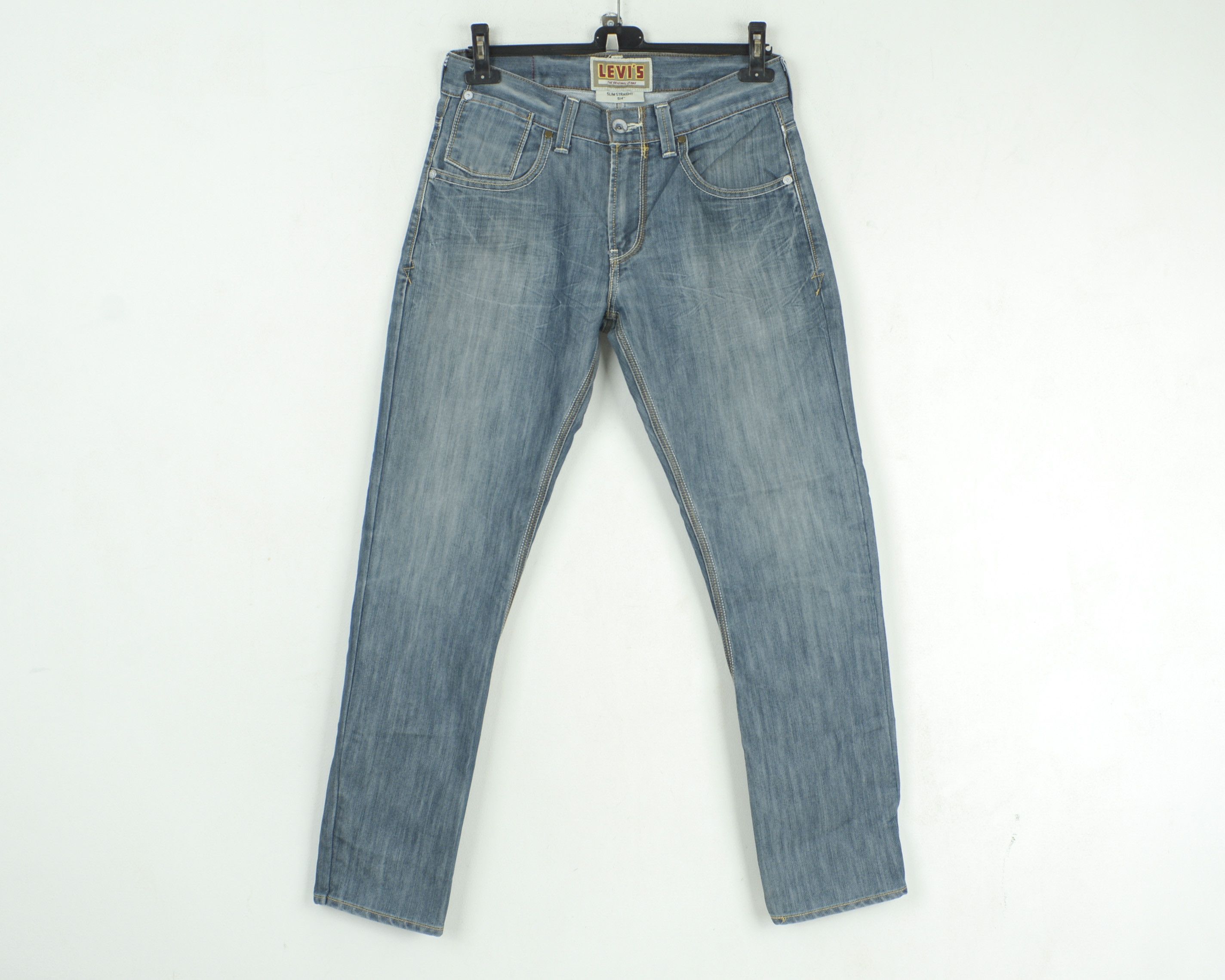 Levi's 514 W32 L30 Slim Fit Jeans Denim Pants Straight Leg Trousers Size US 32 / EU 48 - 1 Thumbnail