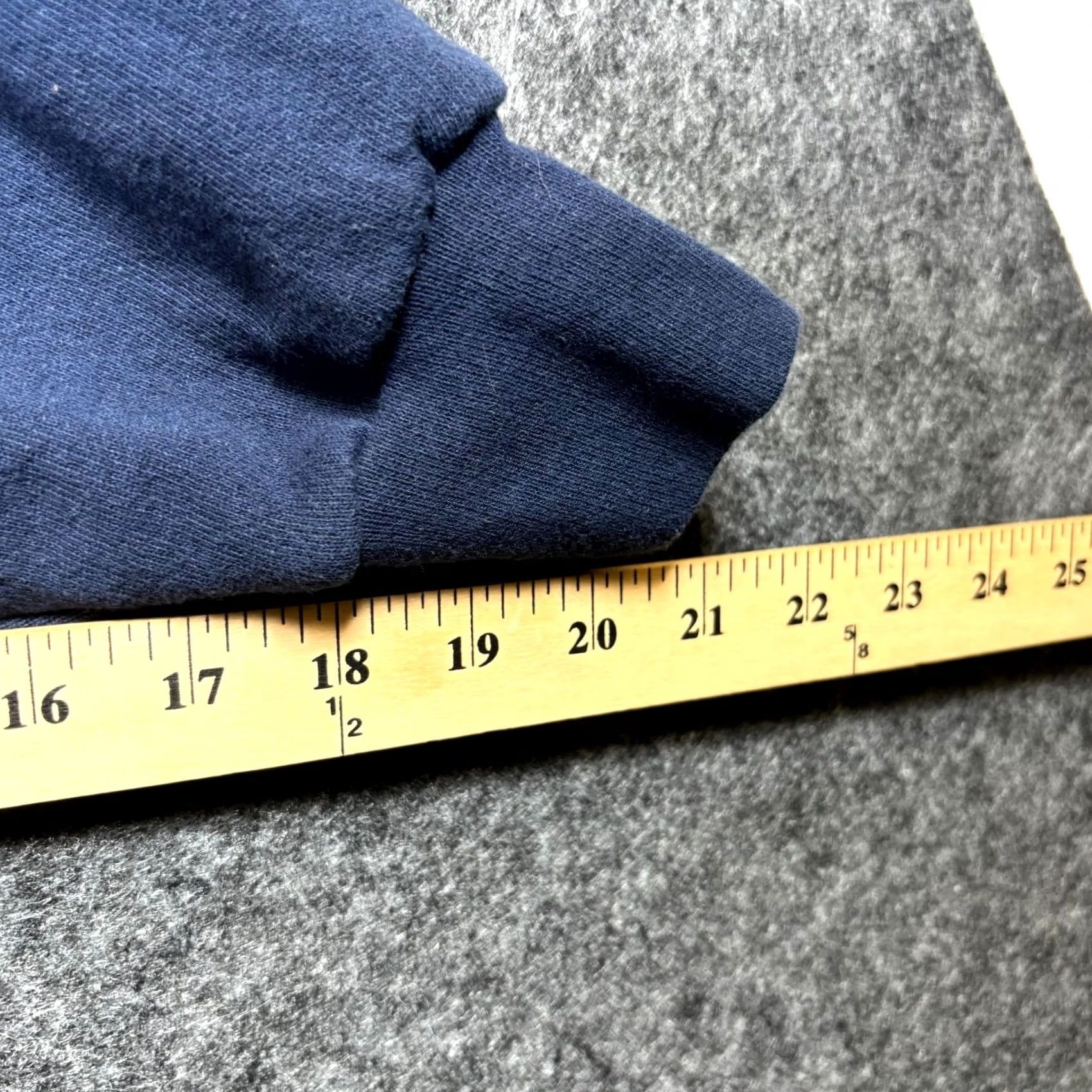 Soffe Soffe Hoodie Mens S Blue Polyester Fleece-Lined US Navy Pullover Hooded Performance USA Vintage Size US S / EU 44-46 / 1 - 4 Thumbnail