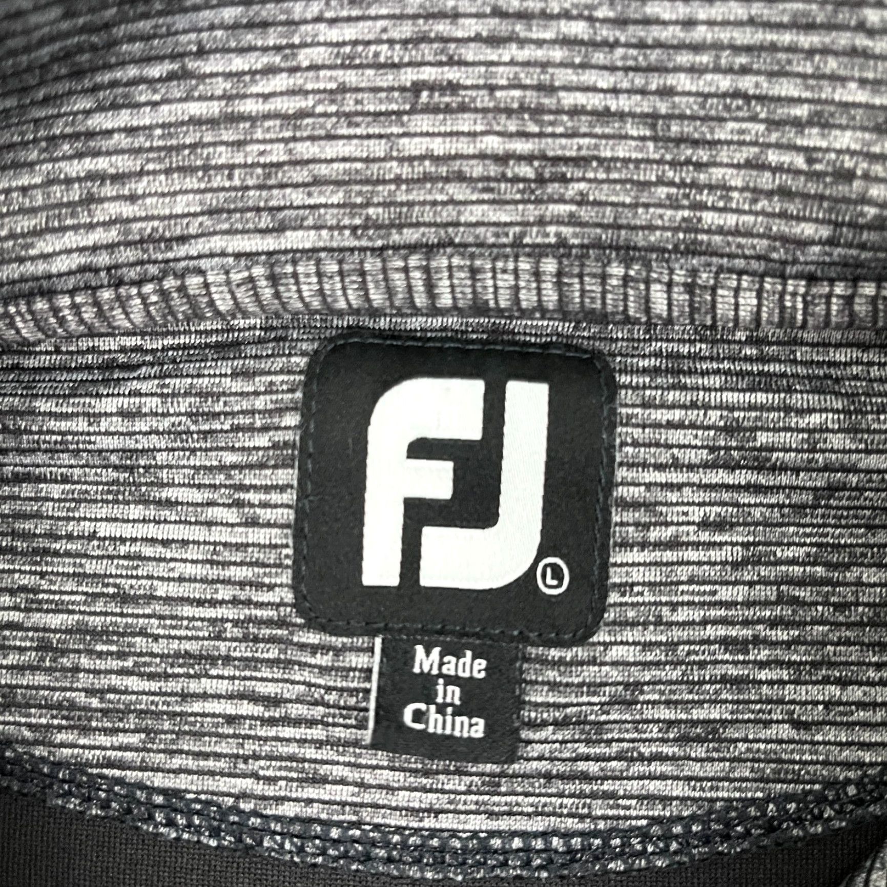 Footjoy FootJoy Pullover Mens L Striped Gray Red Heritage Shores DE Golf Performance Jacket Size US L / EU 52-54 / 3 - 4 Thumbnail