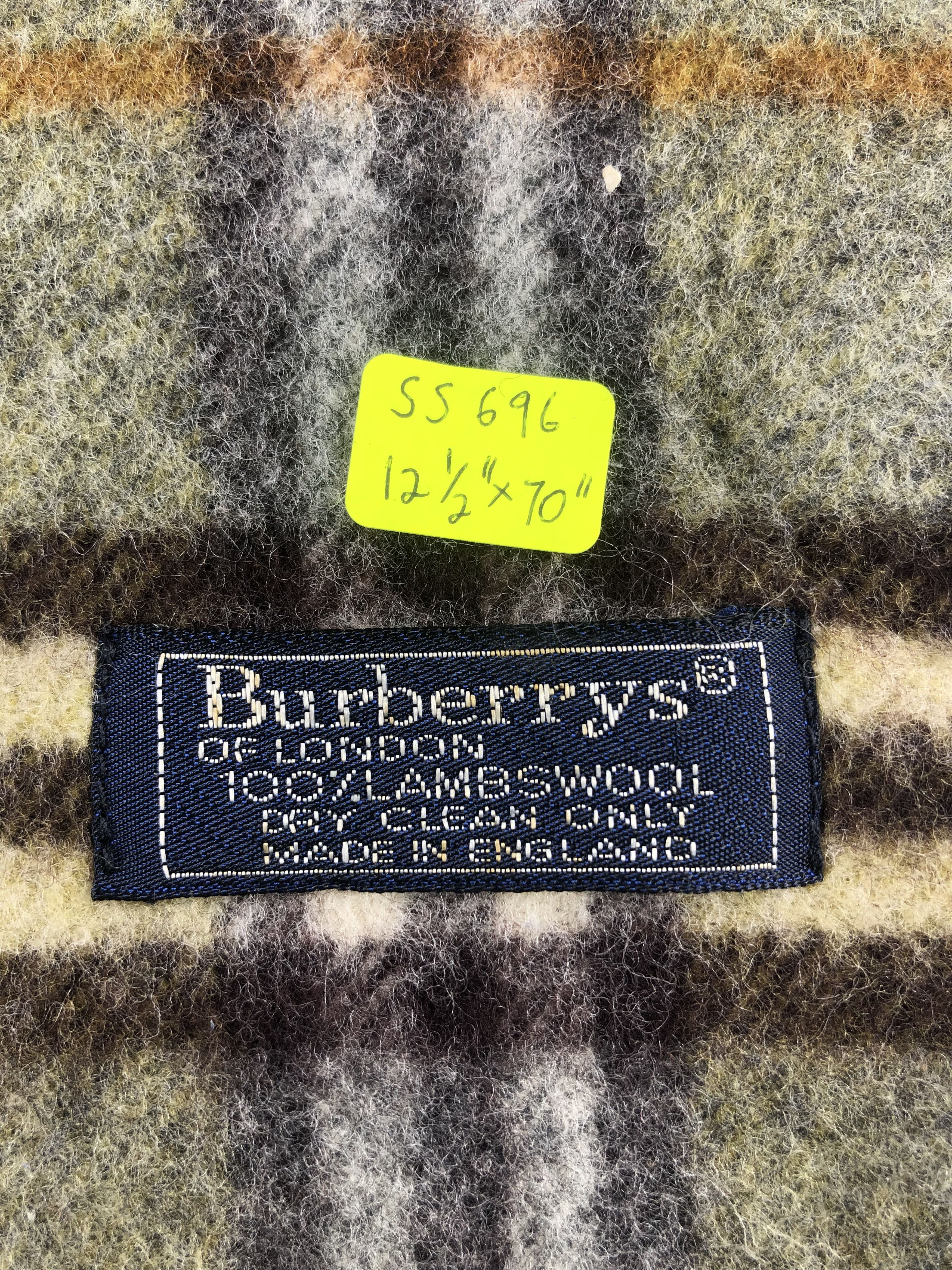 Burberry Burberry Lambswool Scarf / Muffler / Neckwear Size ONE SIZE - 4 Thumbnail
